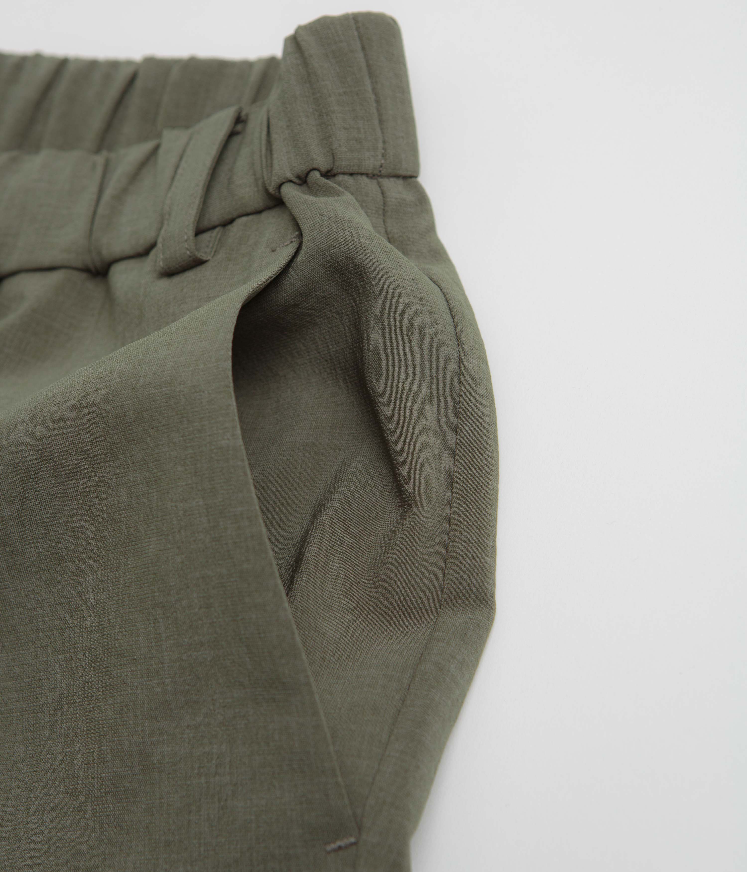 Snow Peak PE Light Poplin Pants - Olive - Image 6