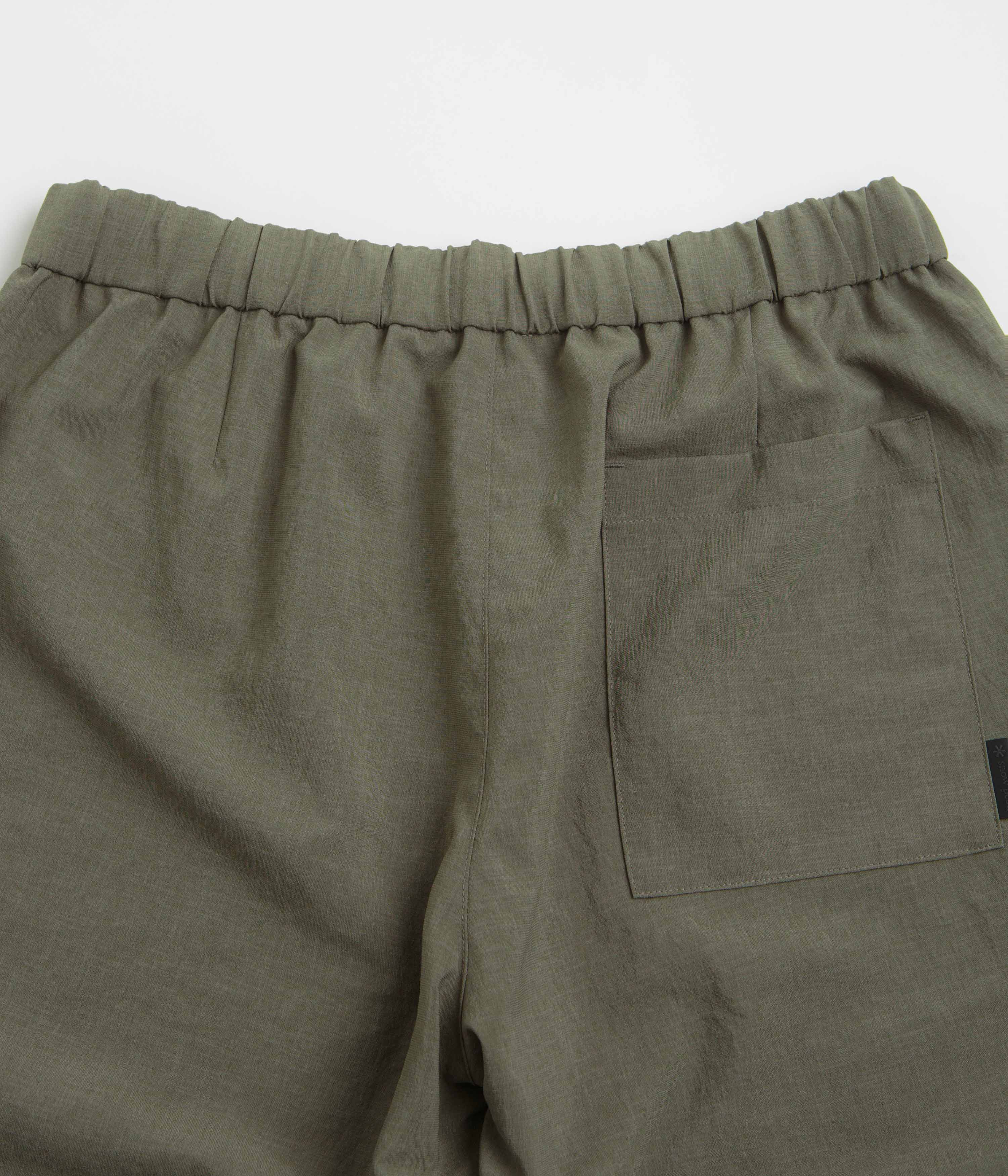 Snow Peak PE Light Poplin Pants - Olive - Image 7