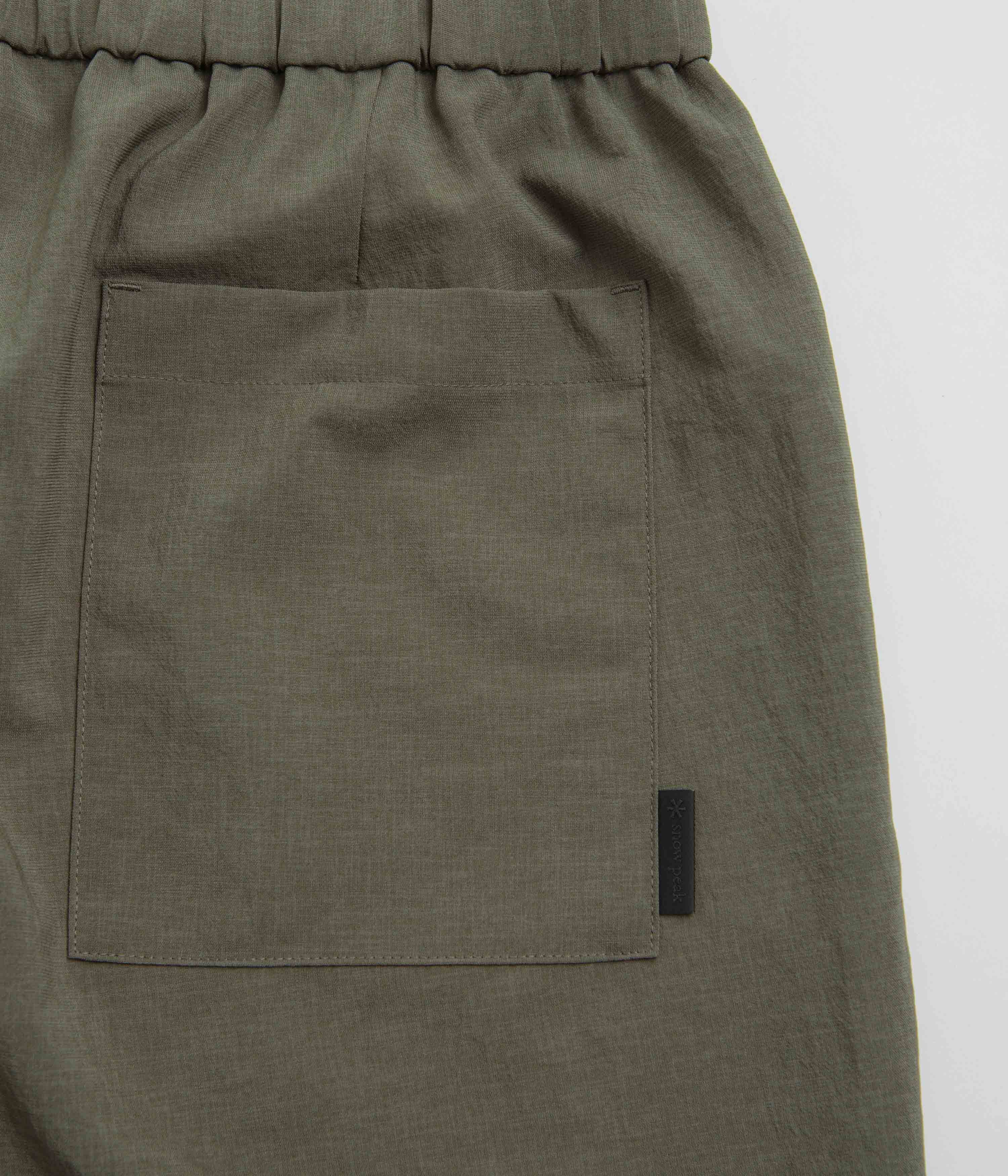 Snow Peak PE Light Poplin Pants - Olive - Image 8