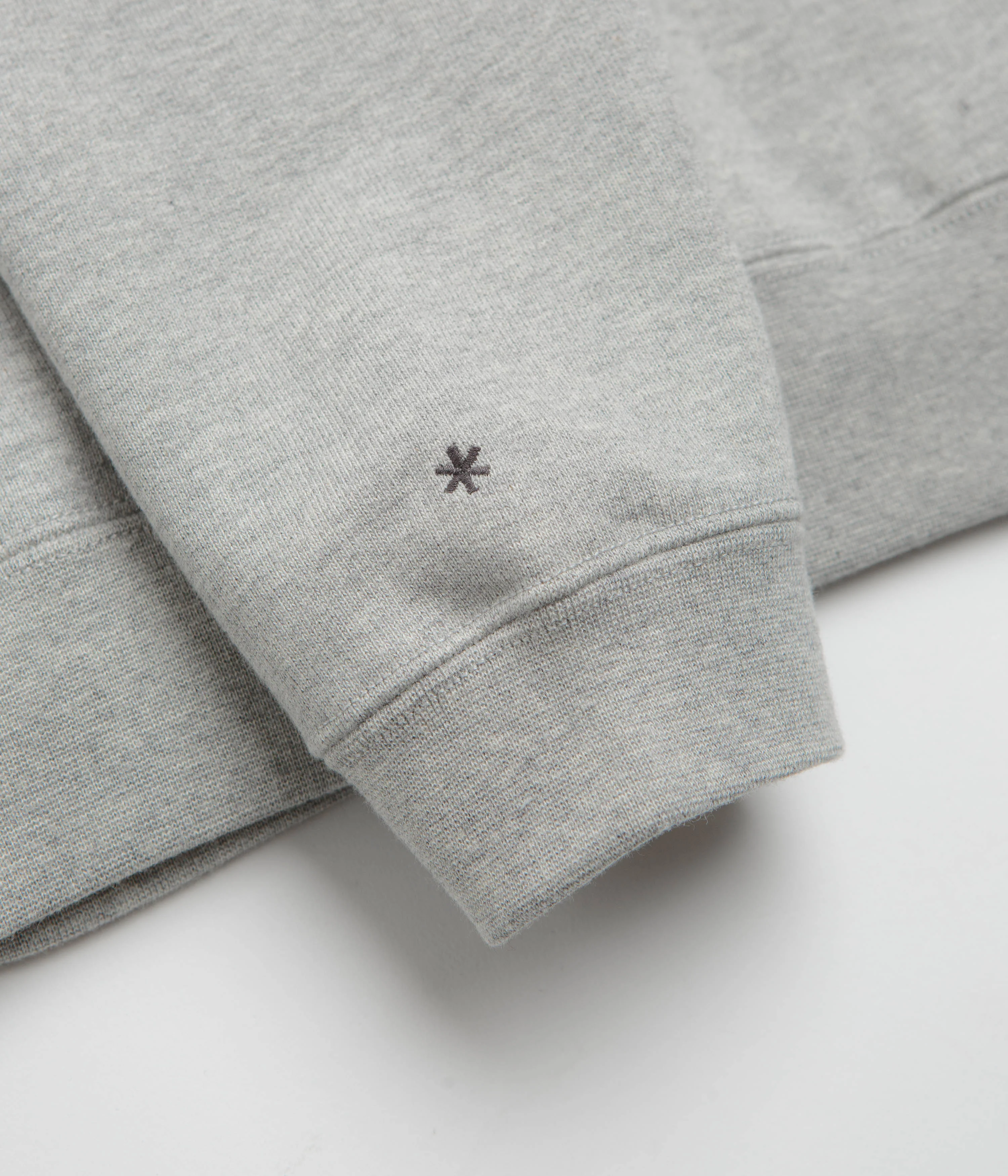 Snow Peak Recycled Cotton Crewneck Sweatshirt - Mid Grey - Image 4