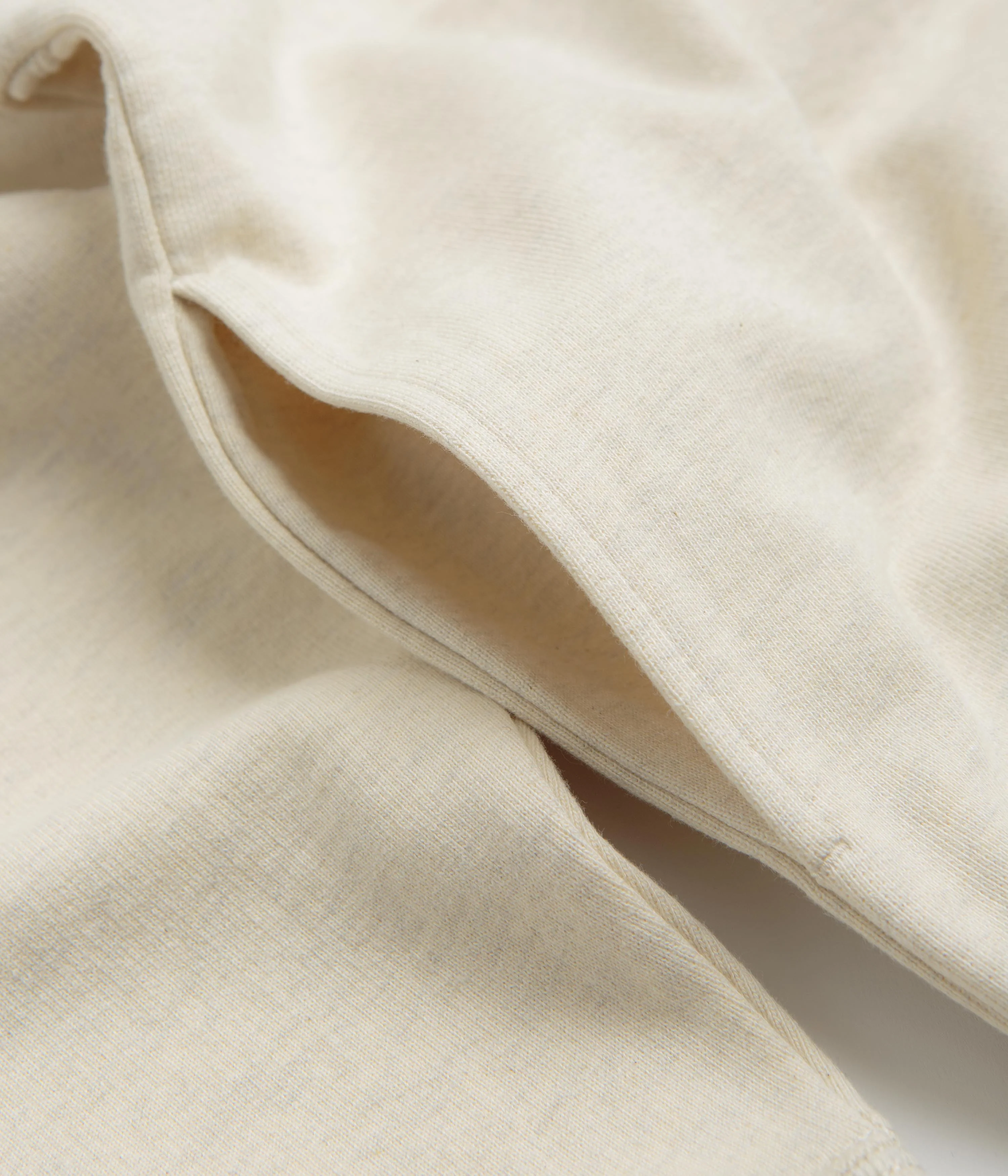 Snow Peak Recycled Cotton Crewneck Sweatshirt - Oatmeal - Image 5