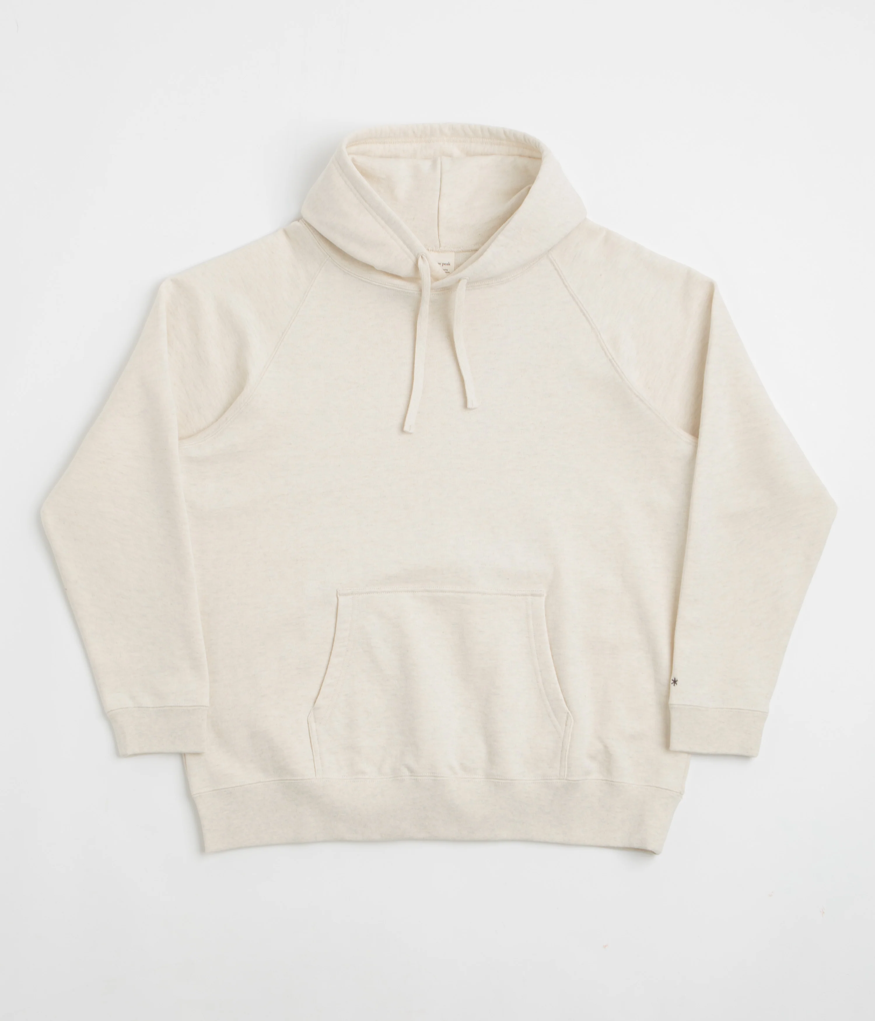 Snow Peak Recycled Cotton Hoodie - Oatmeal