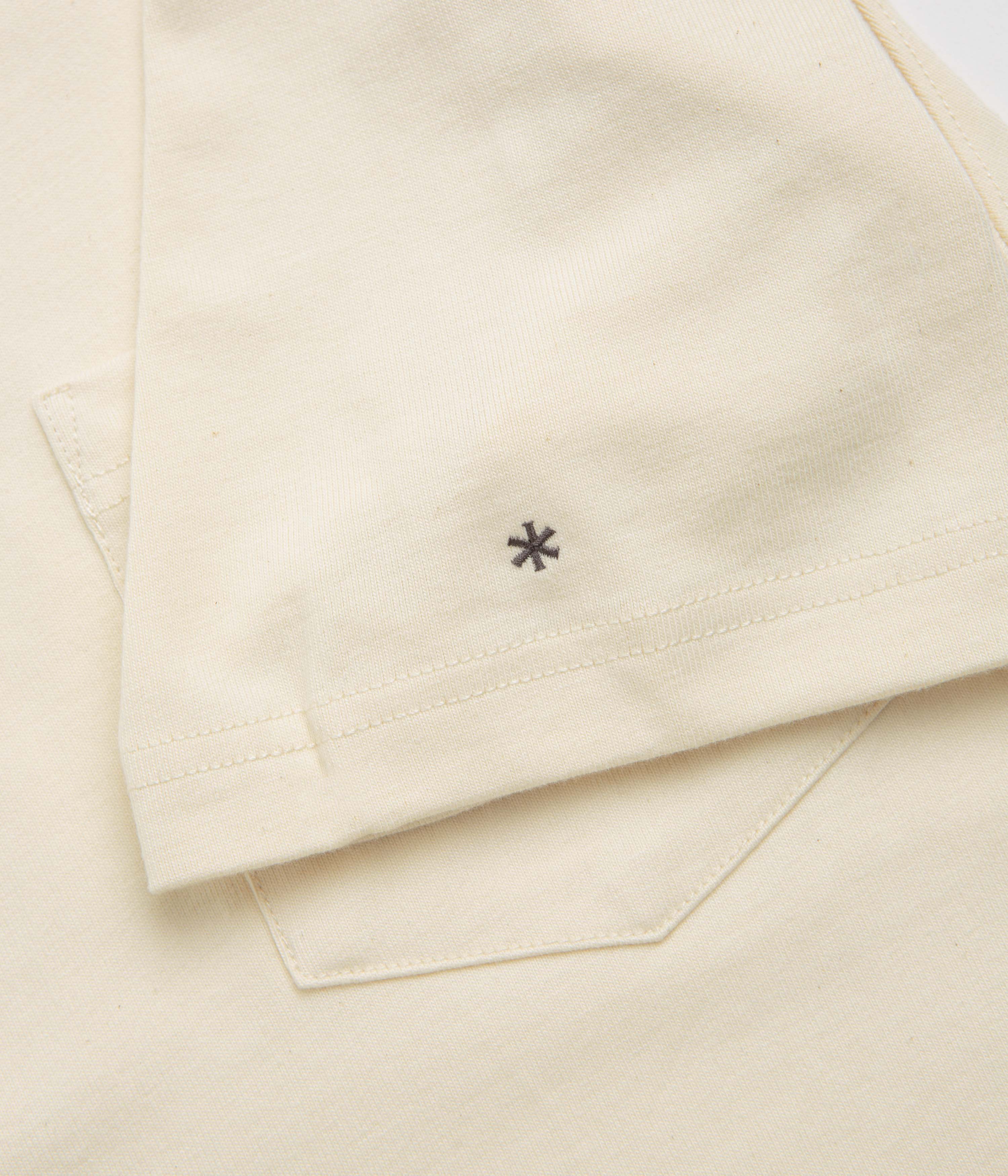 Snow Peak Recycled Cotton T-Shirt - Oatmeal - Image 4