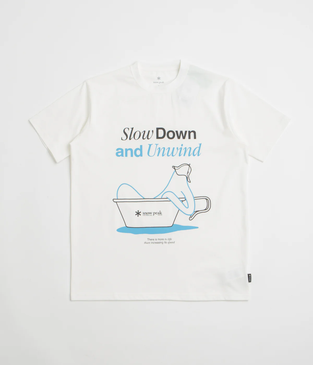 Snow Peak Relaxation T-Shirt - Off White