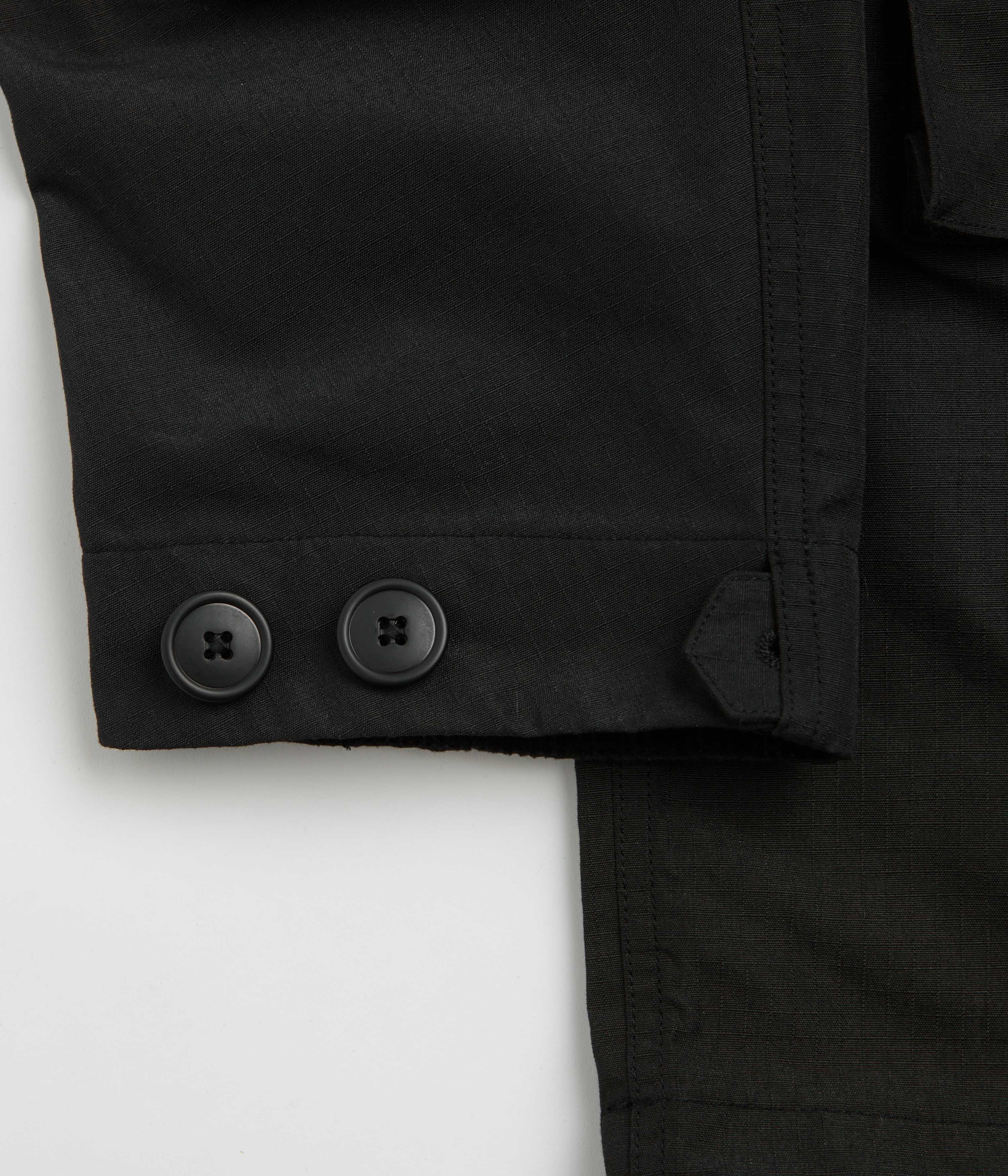 Snow Peak Takibi Ripstop Adjustable Jacket - Black - Image 13