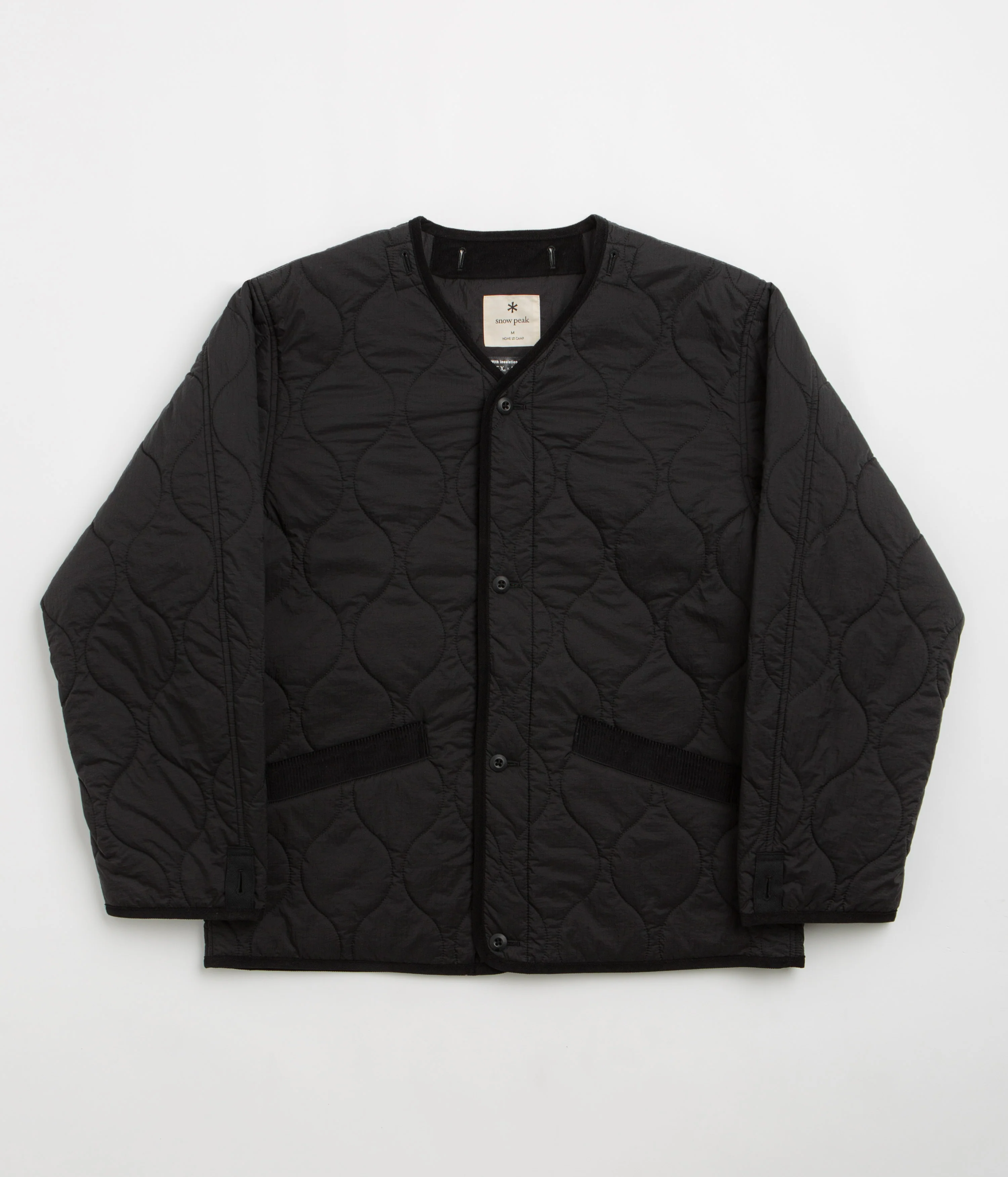 Snow Peak Takibi Ripstop Adjustable Jacket - Black - Image 2