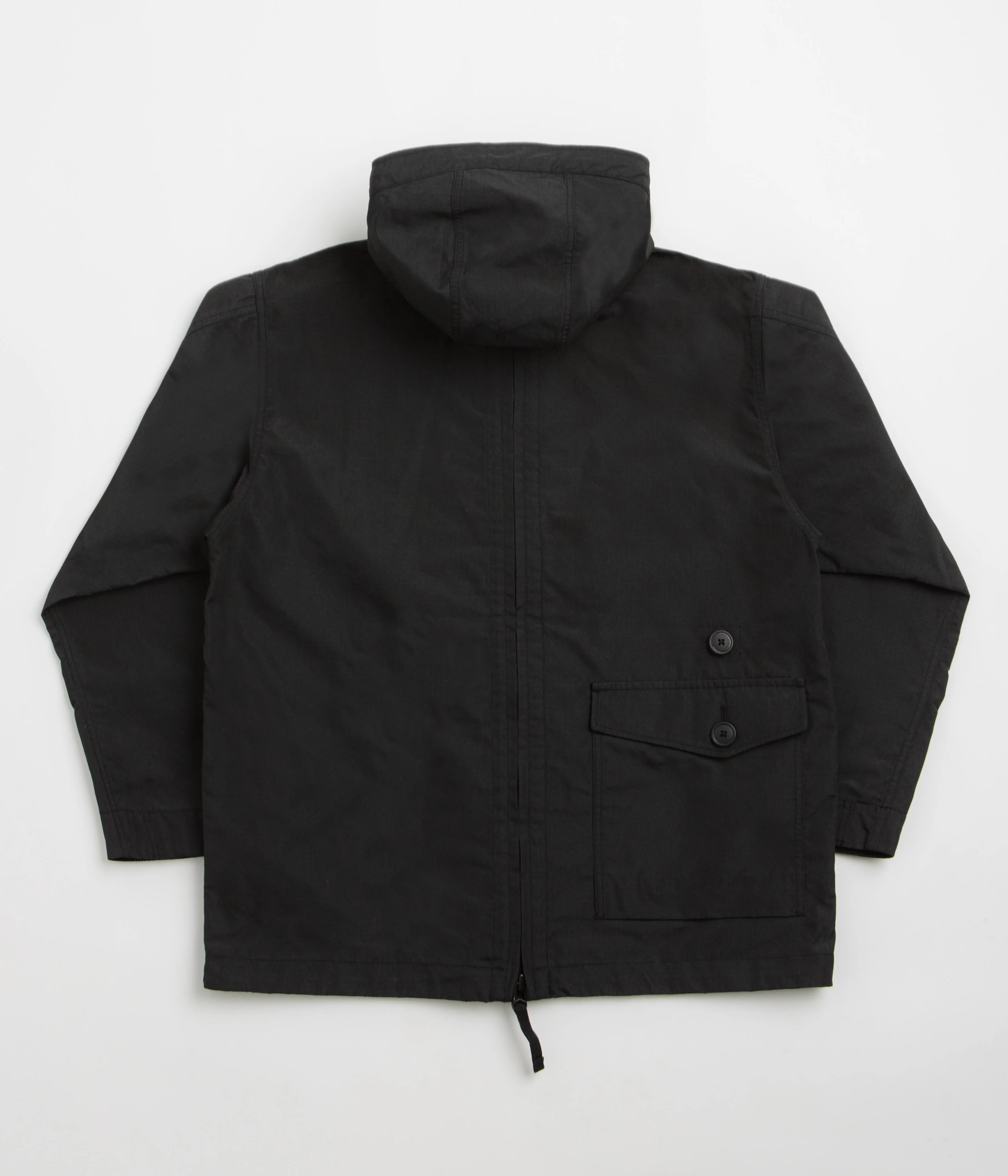 Snow Peak Takibi Ripstop Adjustable Jacket - Black - Image 4