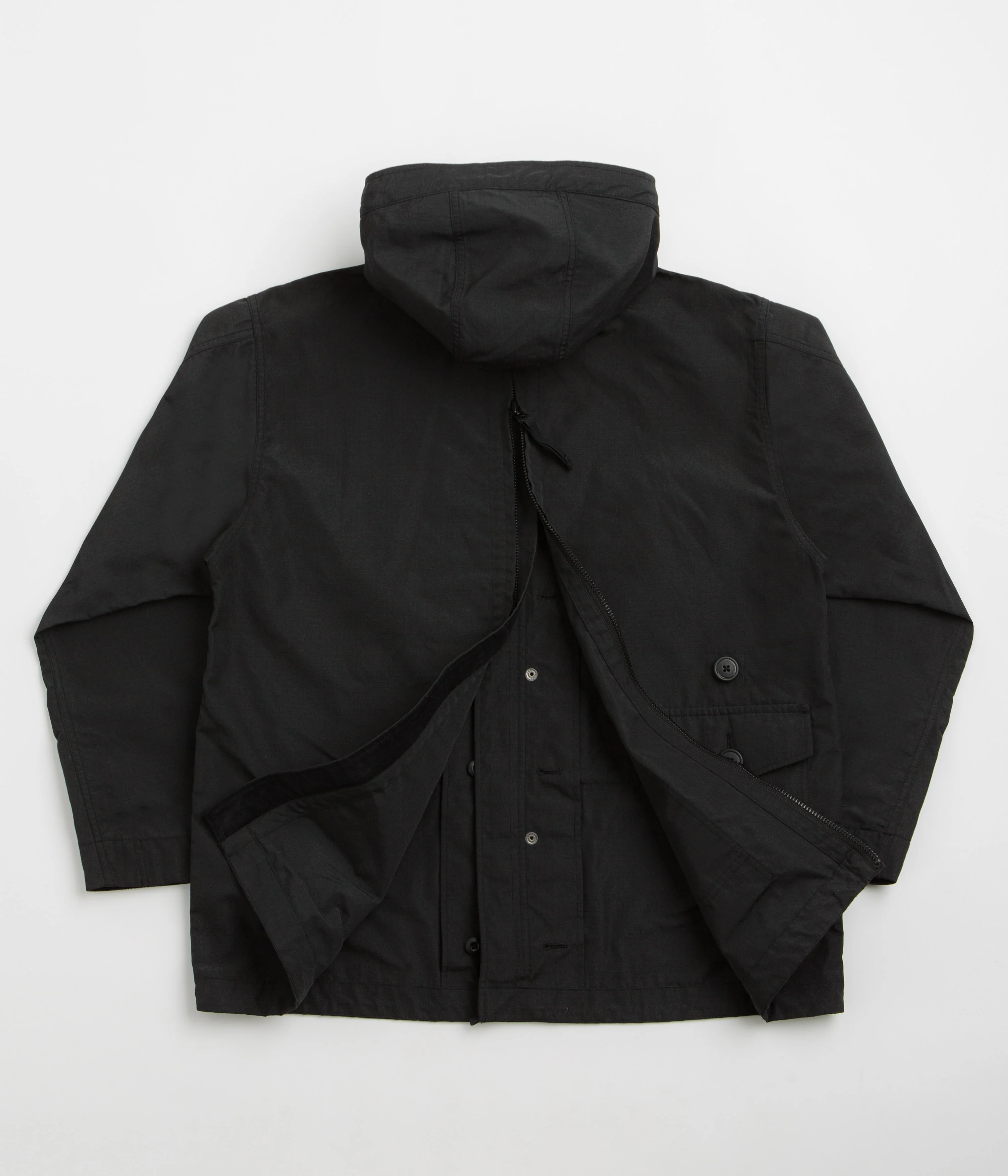 Snow Peak Takibi Ripstop Adjustable Jacket - Black - Image 5
