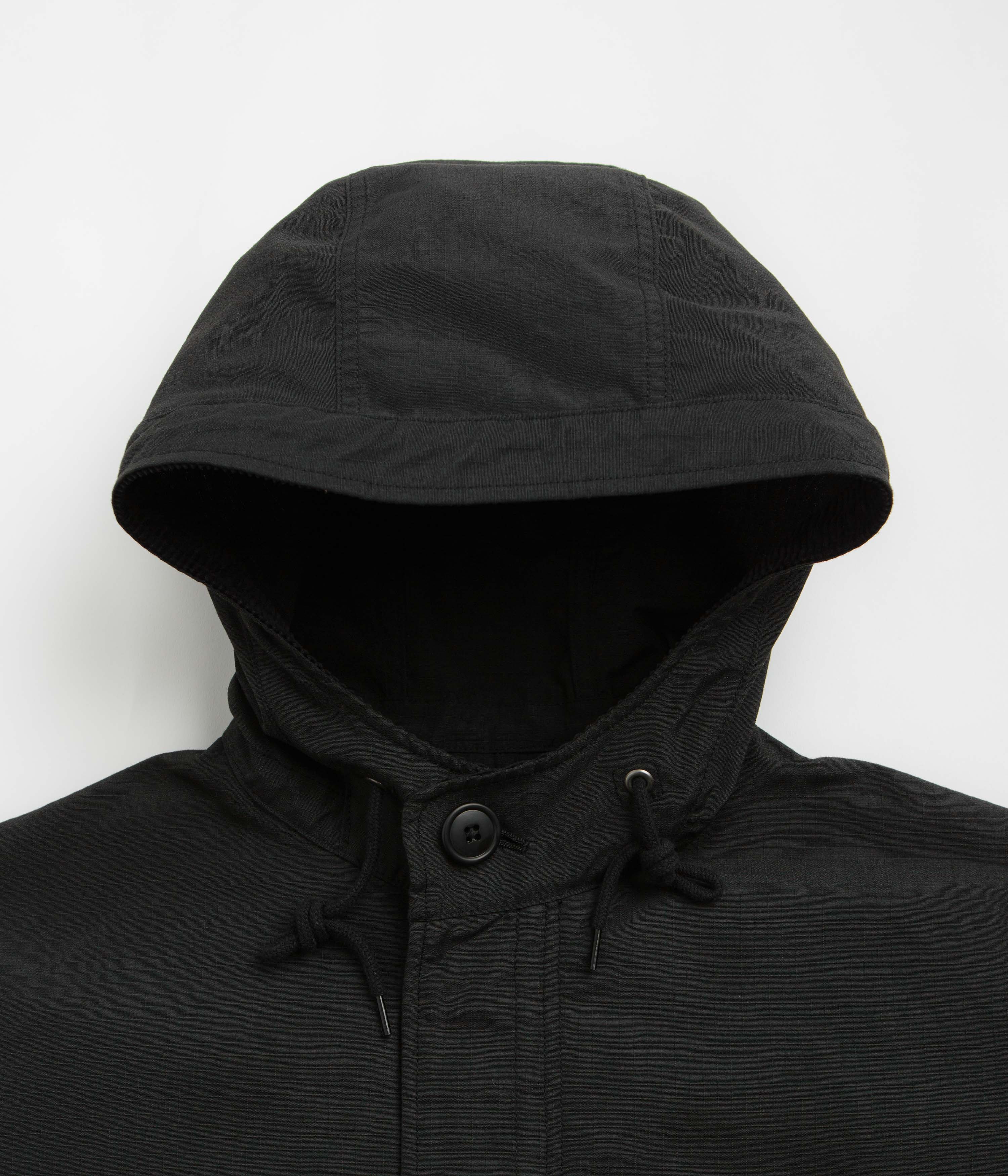 Snow Peak Takibi Ripstop Adjustable Jacket - Black - Image 7