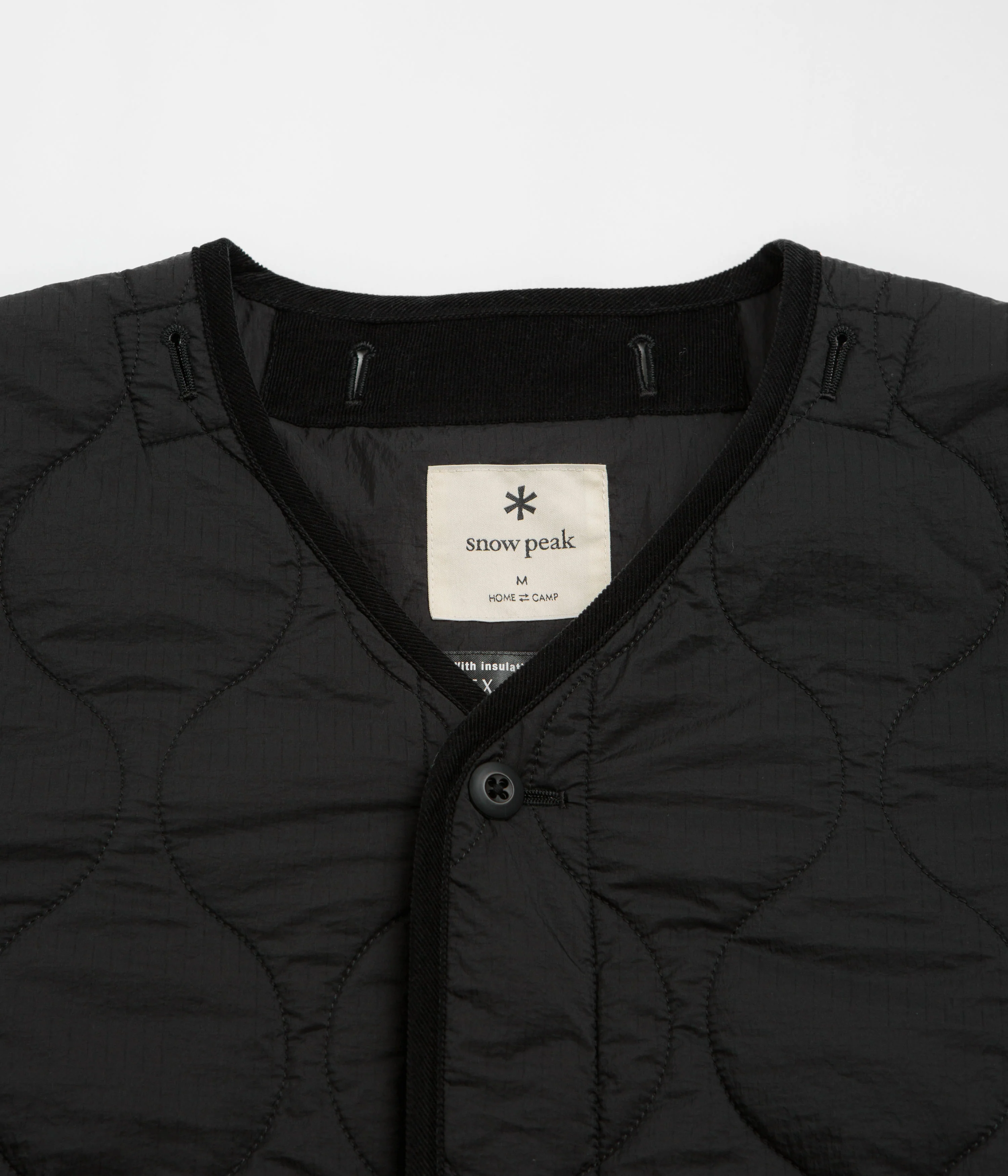 Snow Peak Takibi Ripstop Adjustable Jacket - Black - Image 8
