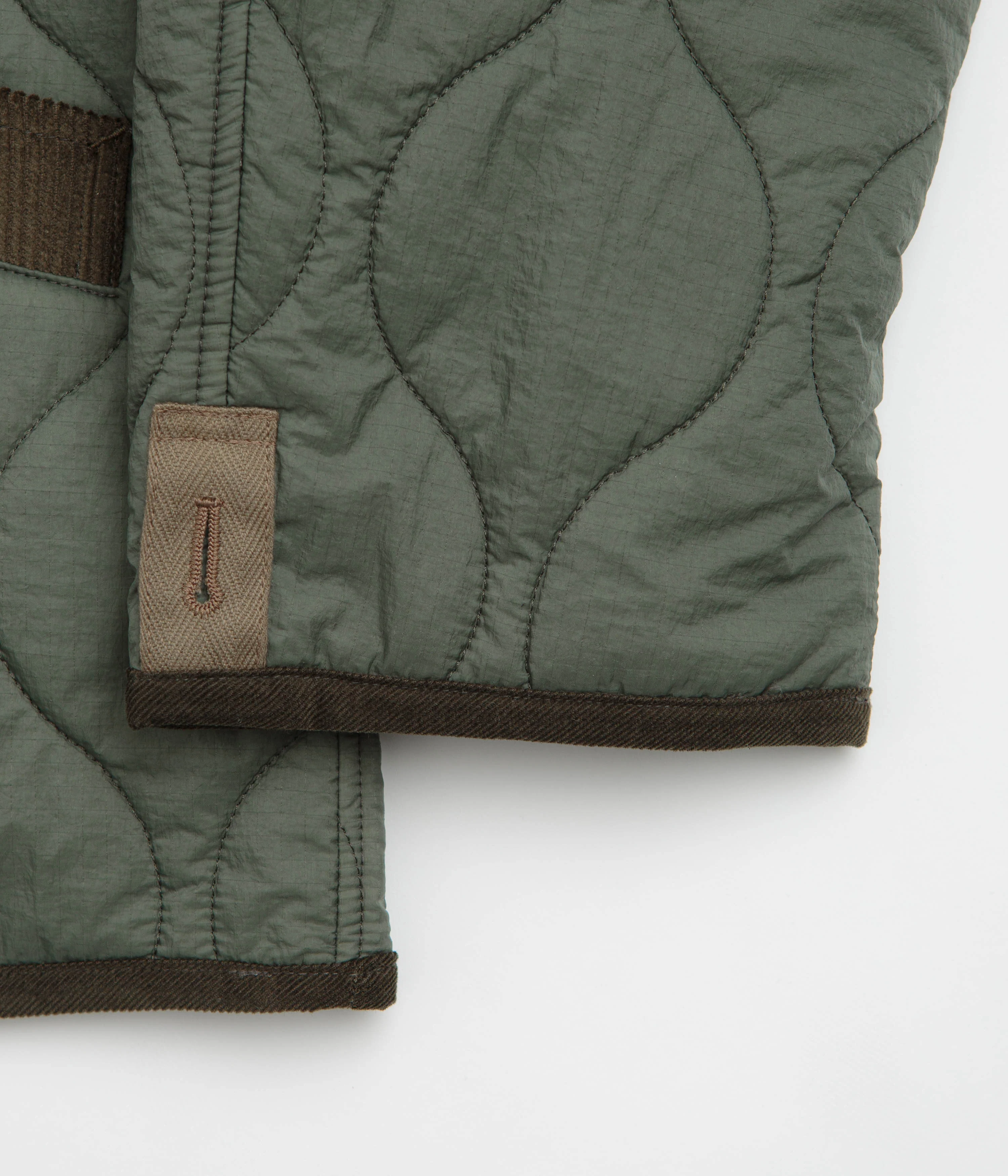 Snow Peak Takibi Ripstop Adjustable Jacket - Olive - Image 14