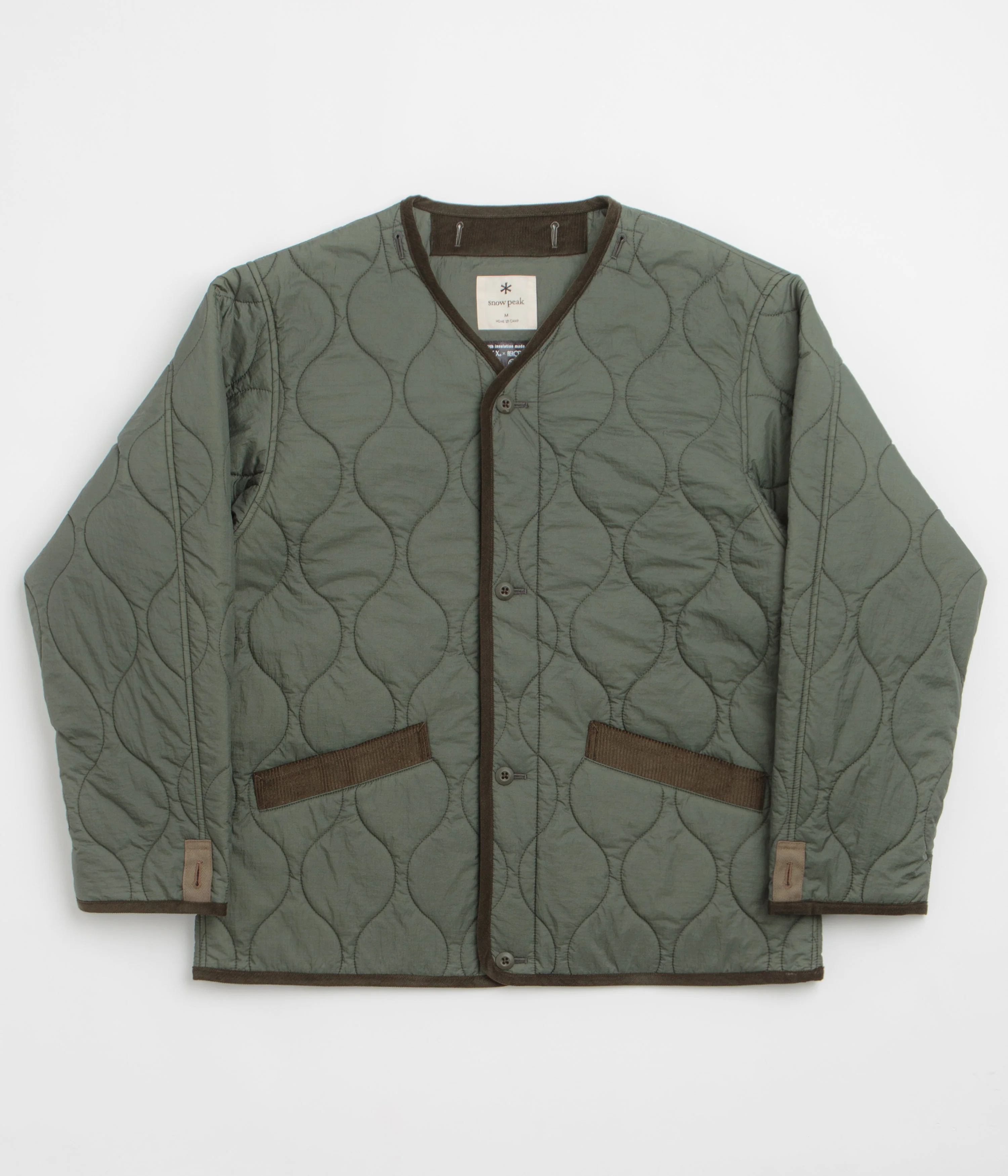 Snow Peak Takibi Ripstop Adjustable Jacket - Olive - Image 2