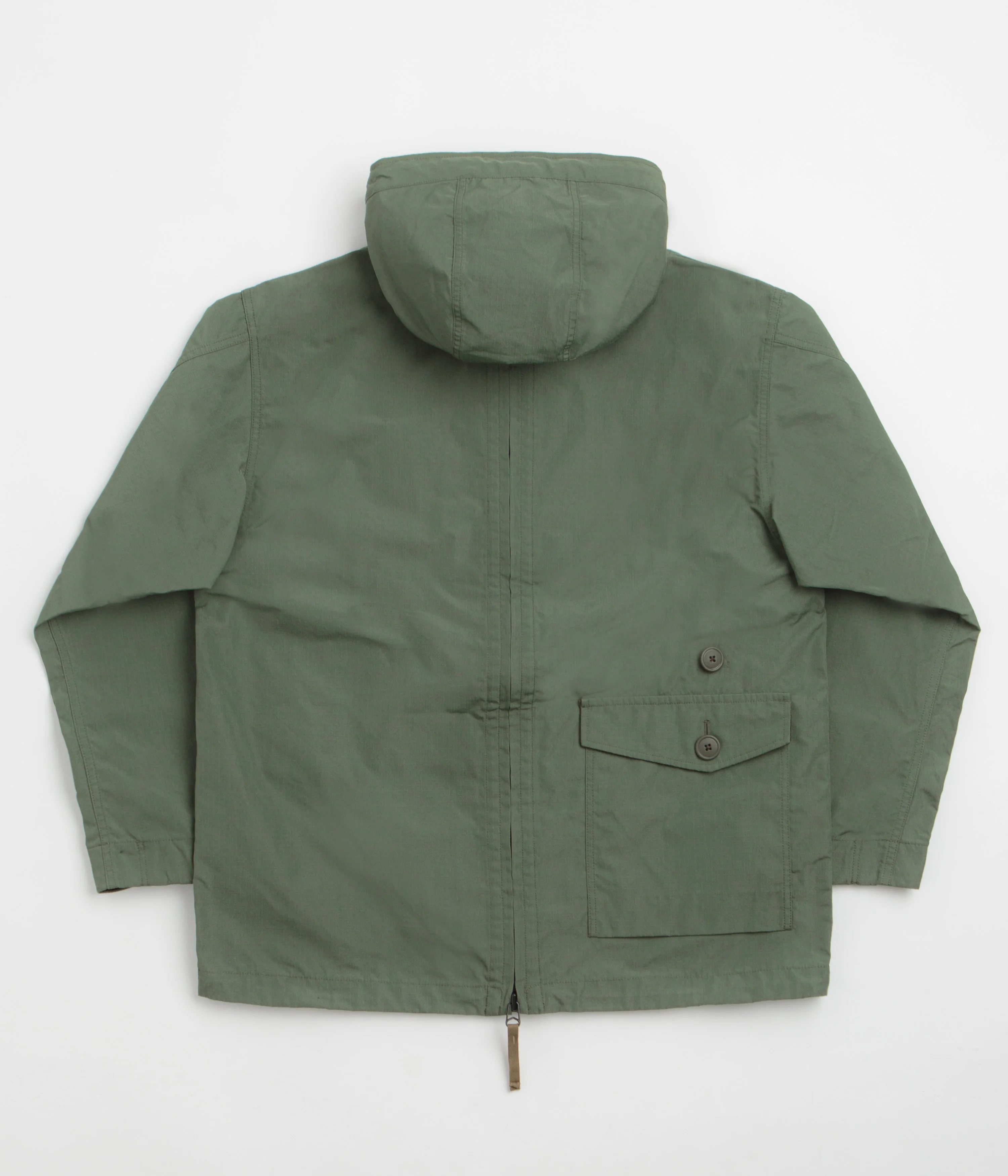 Snow Peak Takibi Ripstop Adjustable Jacket - Olive - Image 4