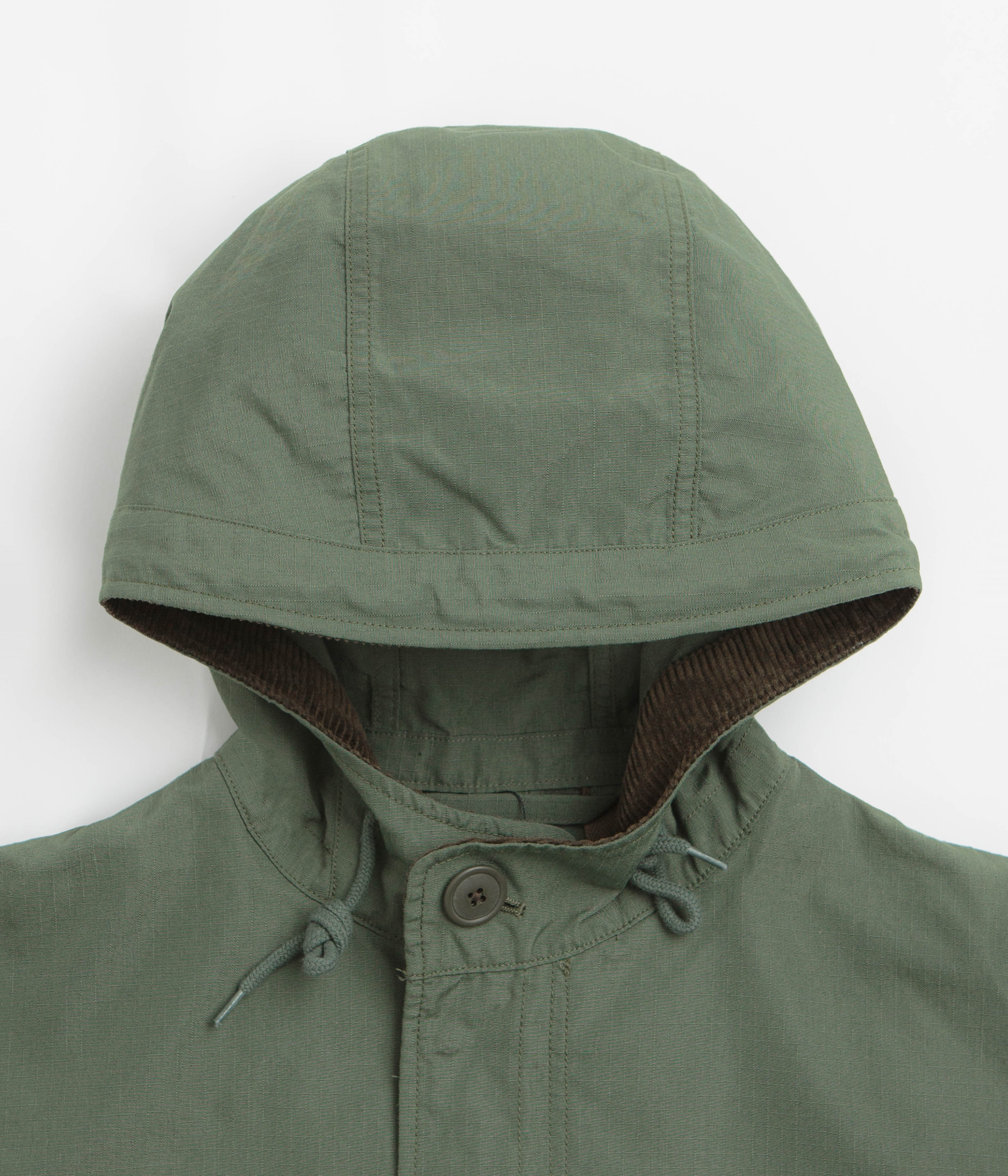 Snow Peak Takibi Ripstop Adjustable Jacket - Olive - Image 7