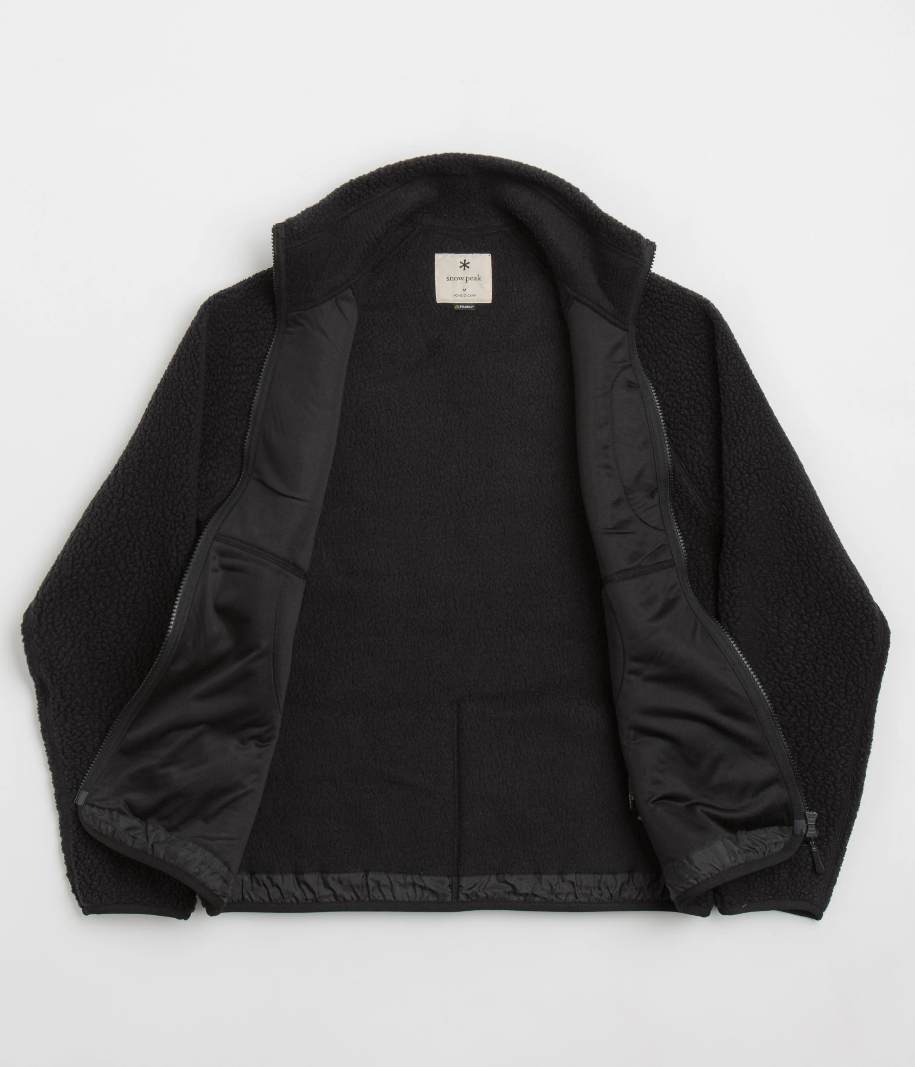 Snow Peak Thermal Boa Fleece Jacket - Black - Image 2