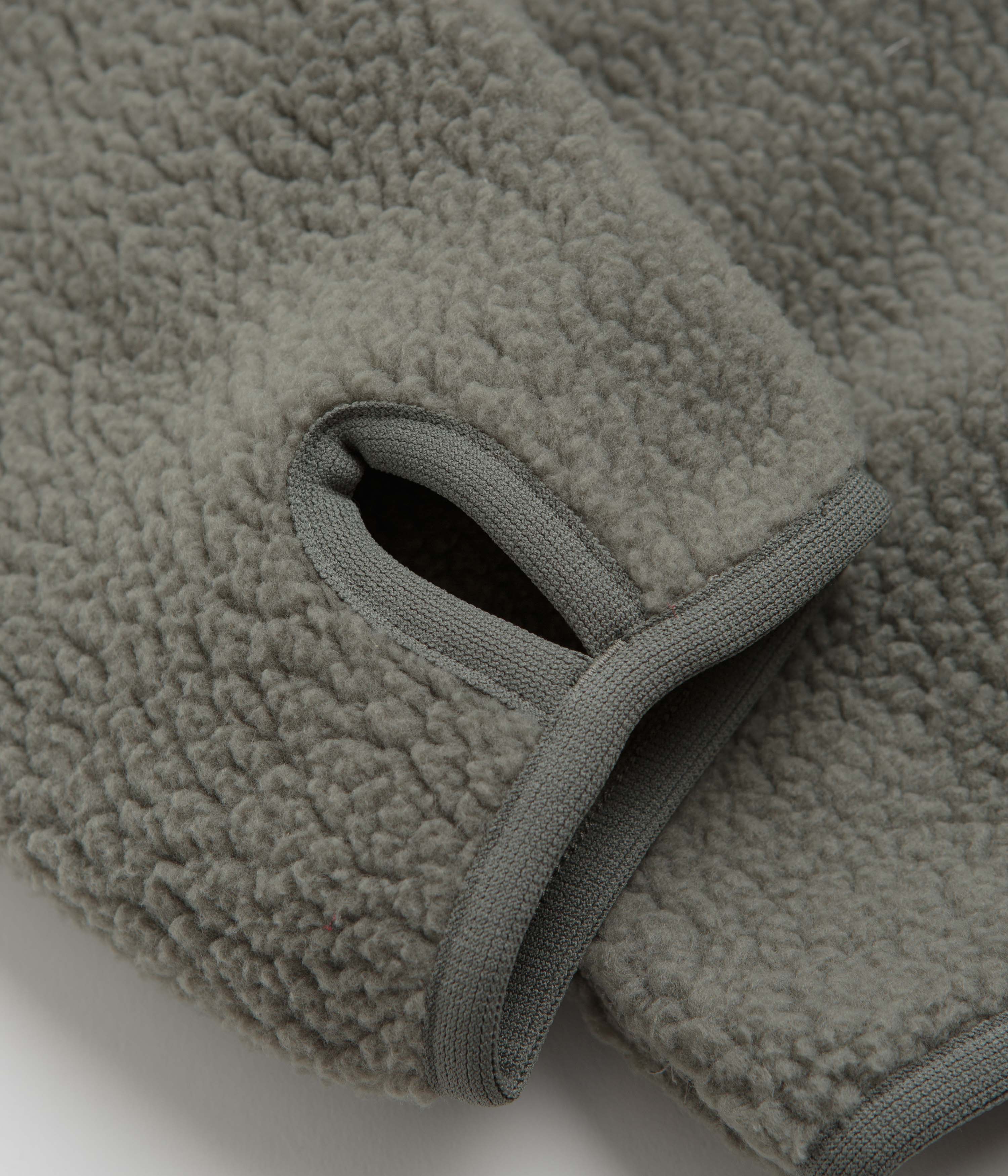 Snow Peak Thermal Boa Fleece Jacket - Grey - Image 6