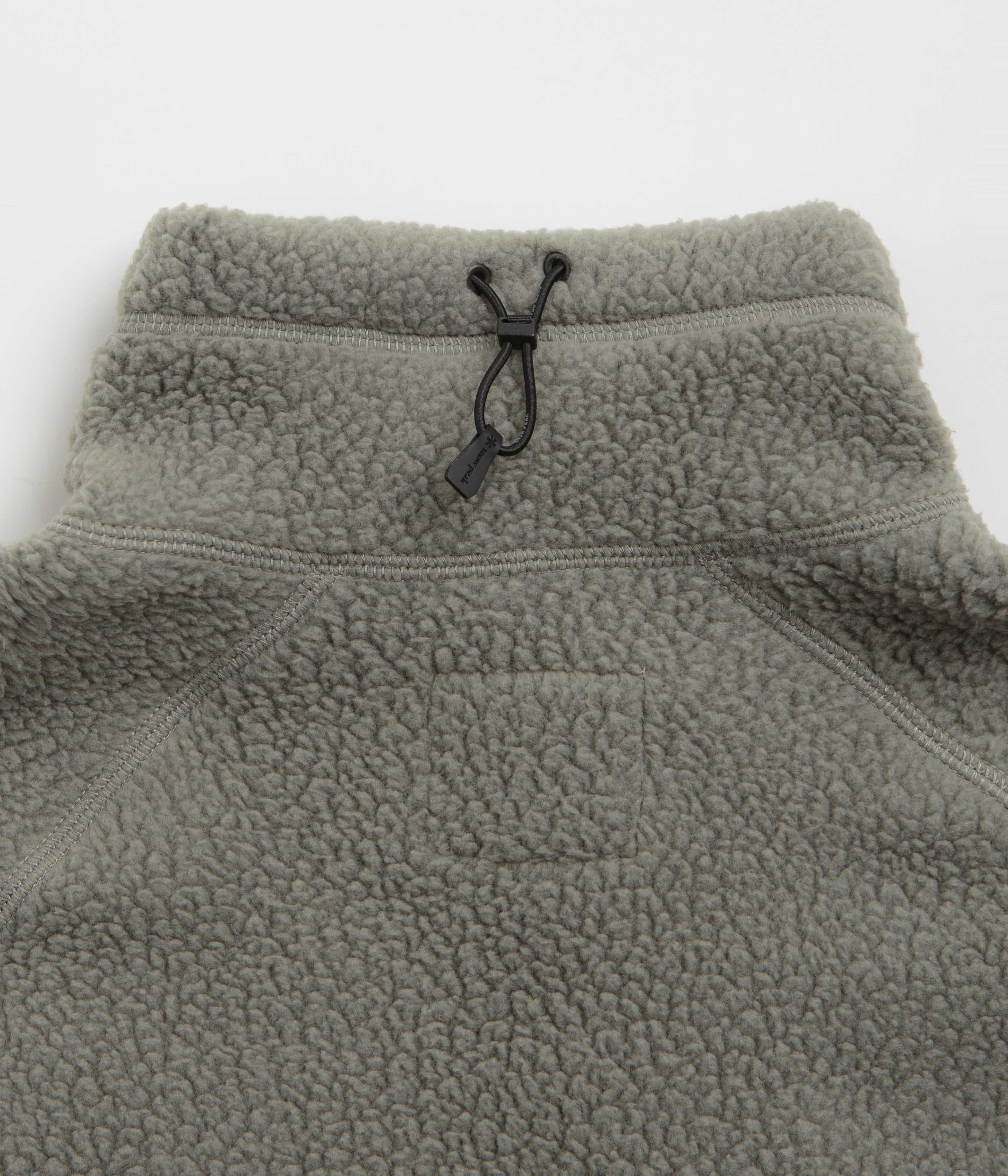 Snow Peak Thermal Boa Fleece Jacket - Grey - Image 8