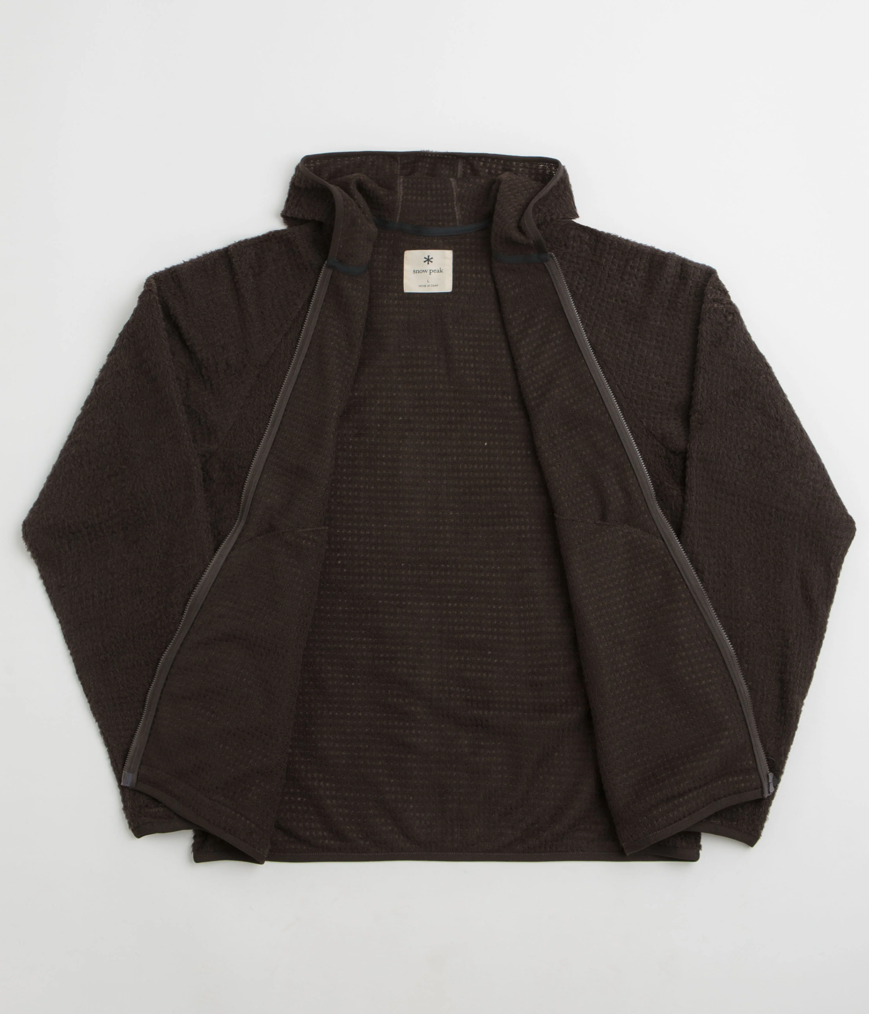 Snow Peak Thermo Control Zip Up Parka - Dark Brown - Image 2