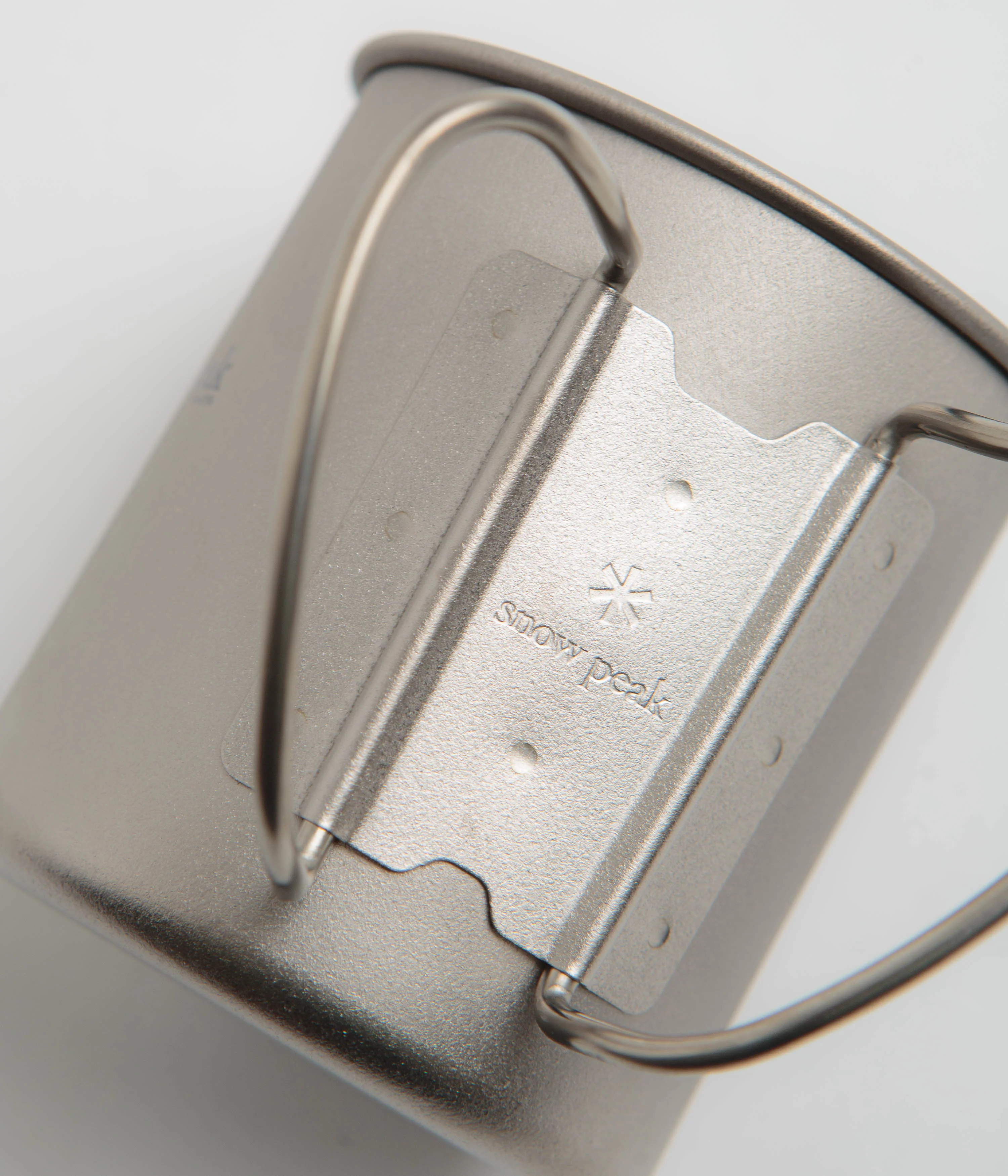 Snow Peak Titanium Single Wall 300ml Mug - Silver - Image 3