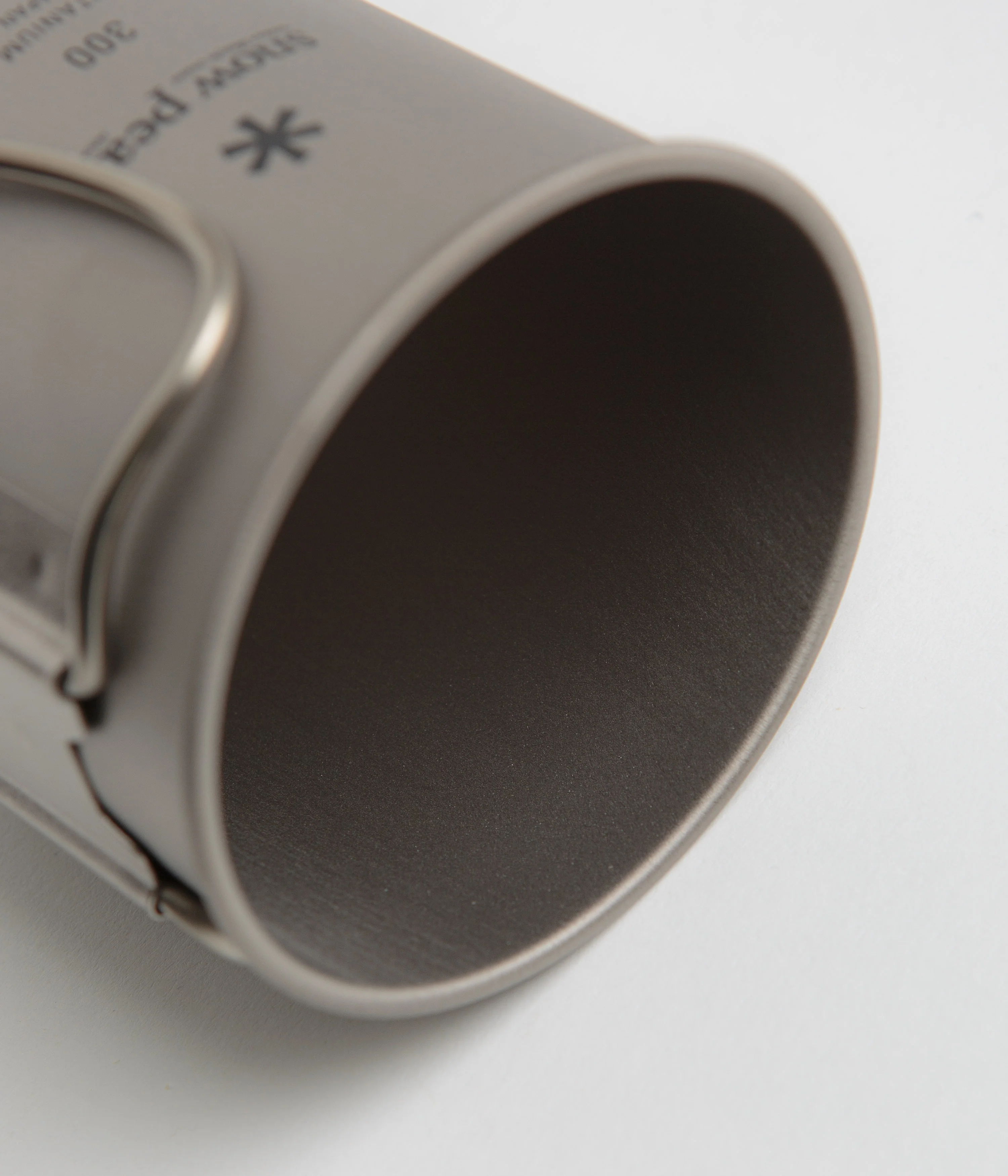 Snow Peak Titanium Single Wall 300ml Mug - Silver - Image 4