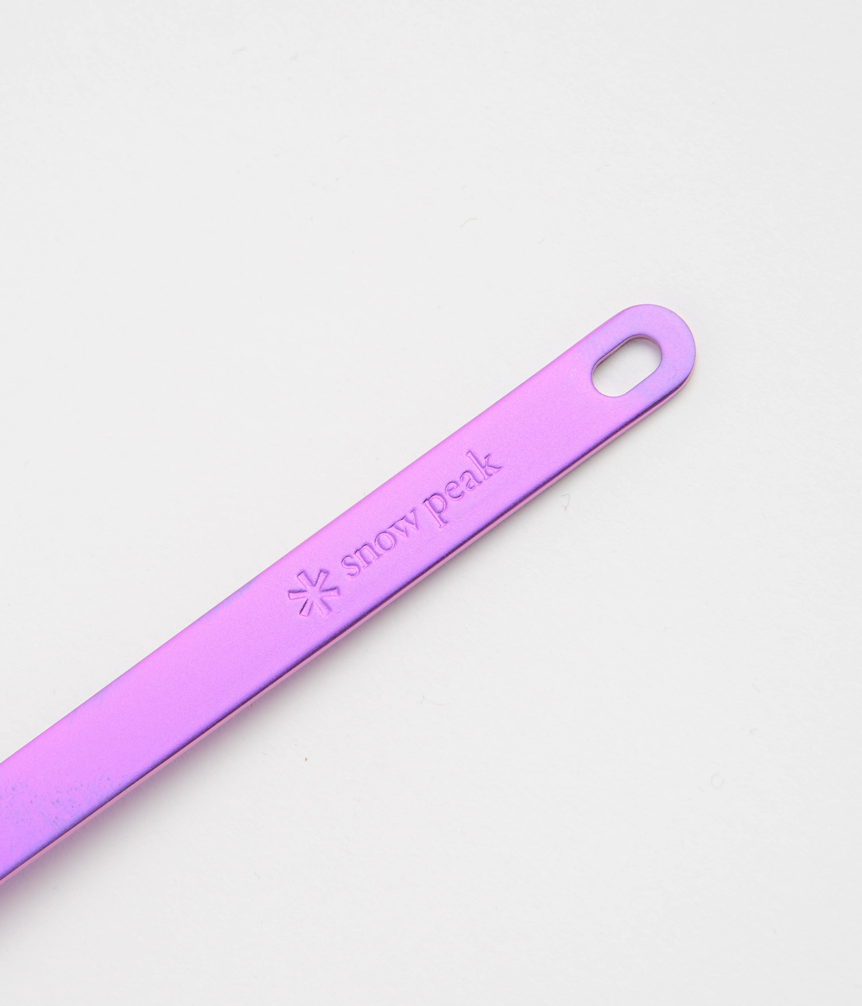 Snow Peak Titanium Spork - Purple Anodized - Image 2