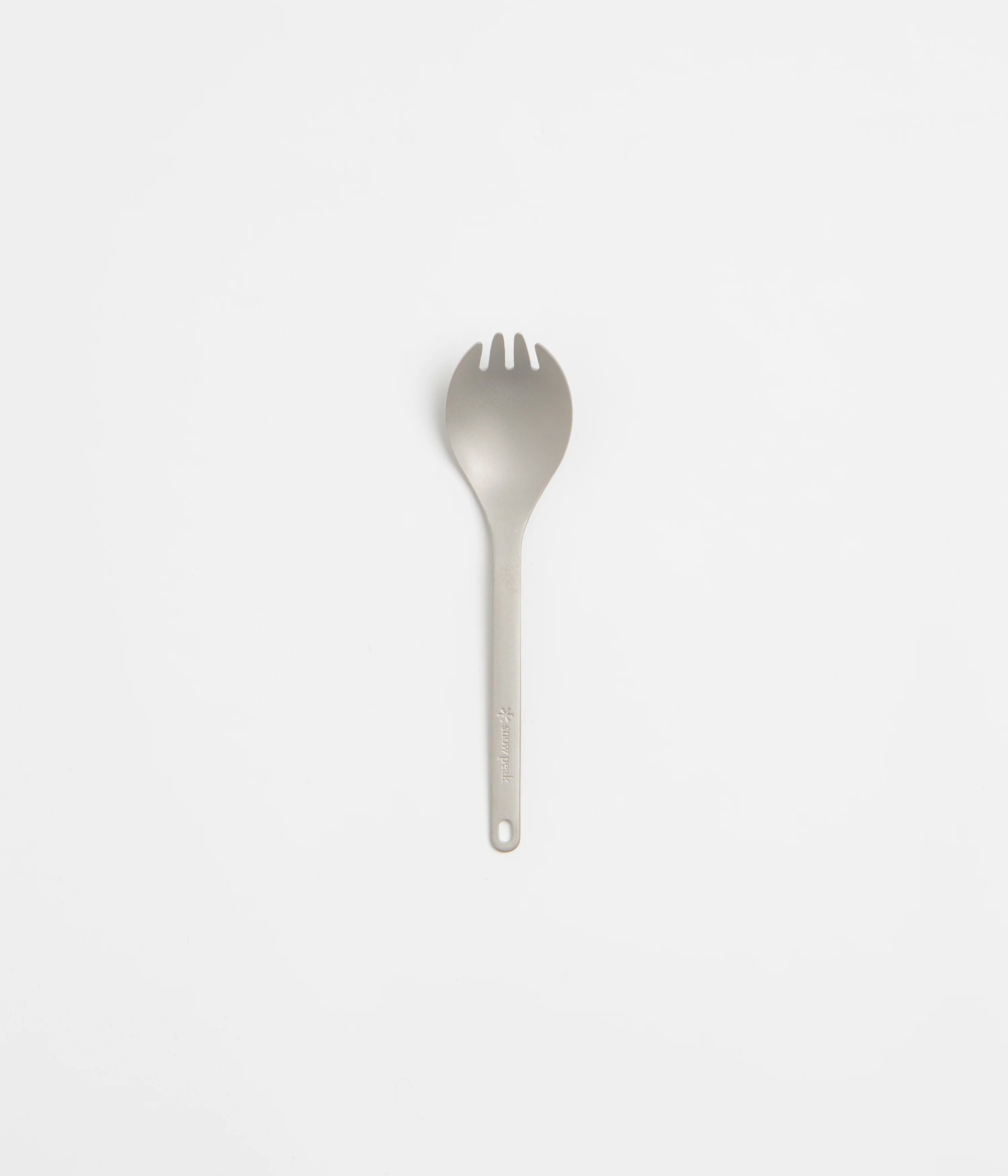 Snow Peak Titanium Spork - Silver