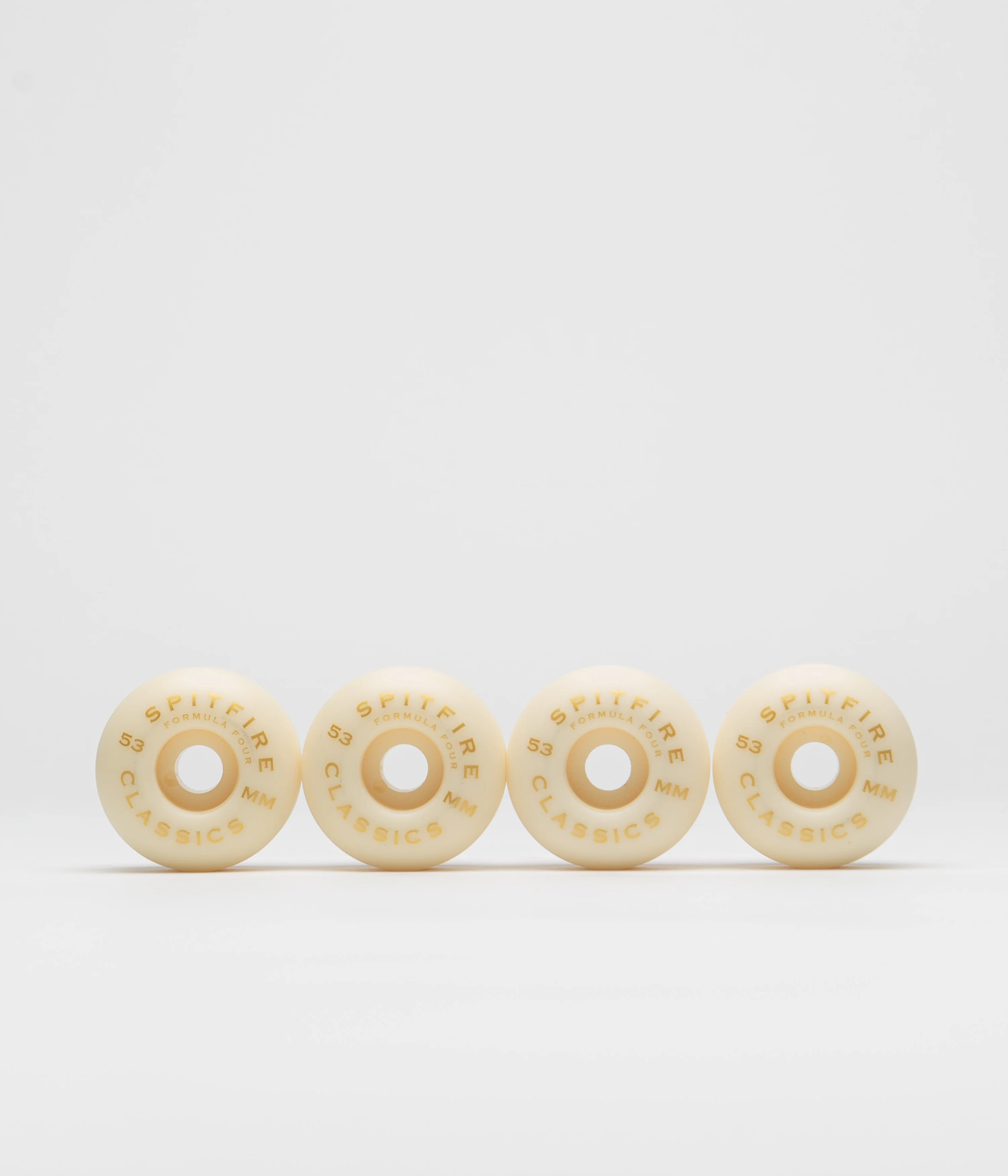 Spitfire Formula Four Classic 101DU Wheels - Orange - 53mm - Image 2