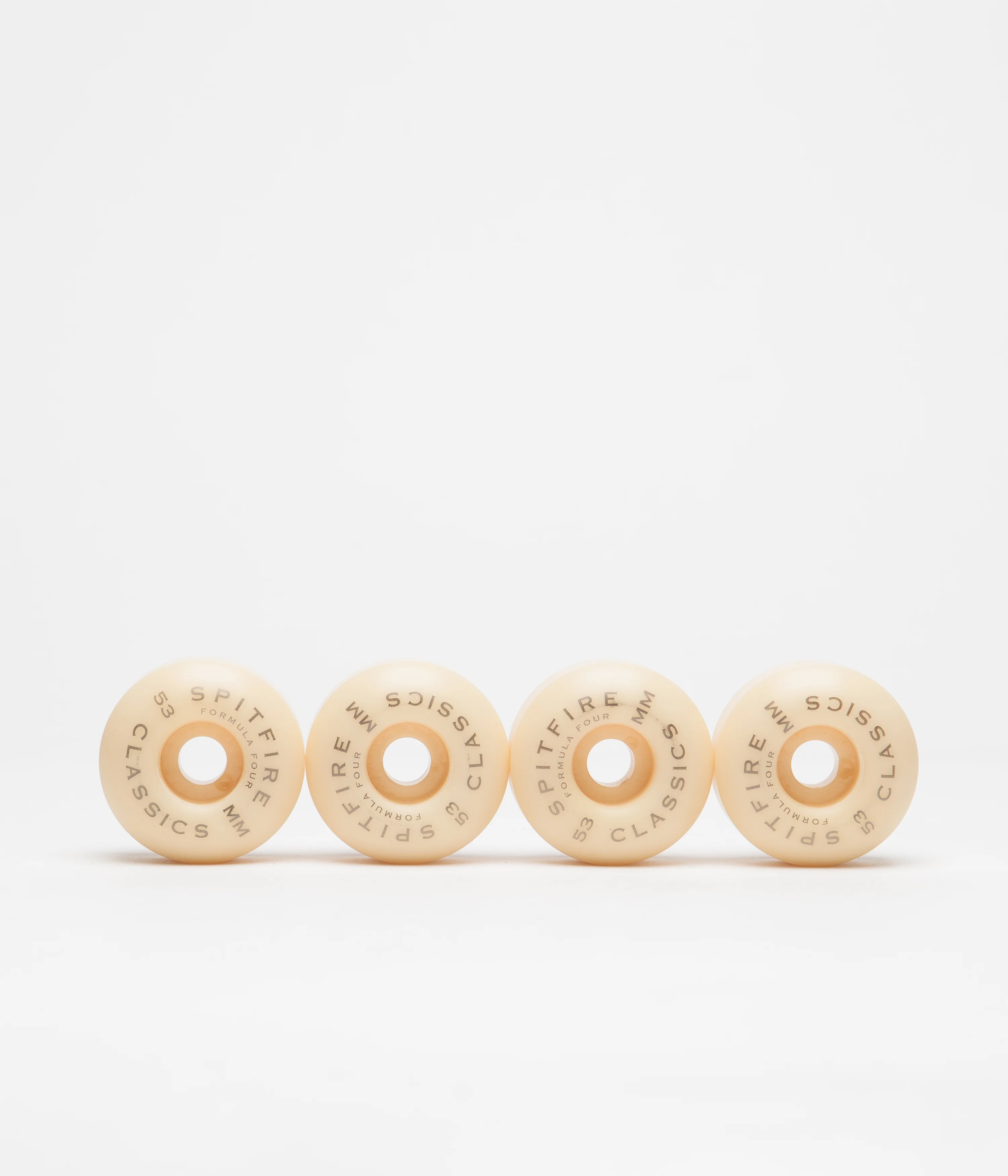 Spitfire Formula Four Classic 99DU Wheels - Orange - 53mm - Image 2