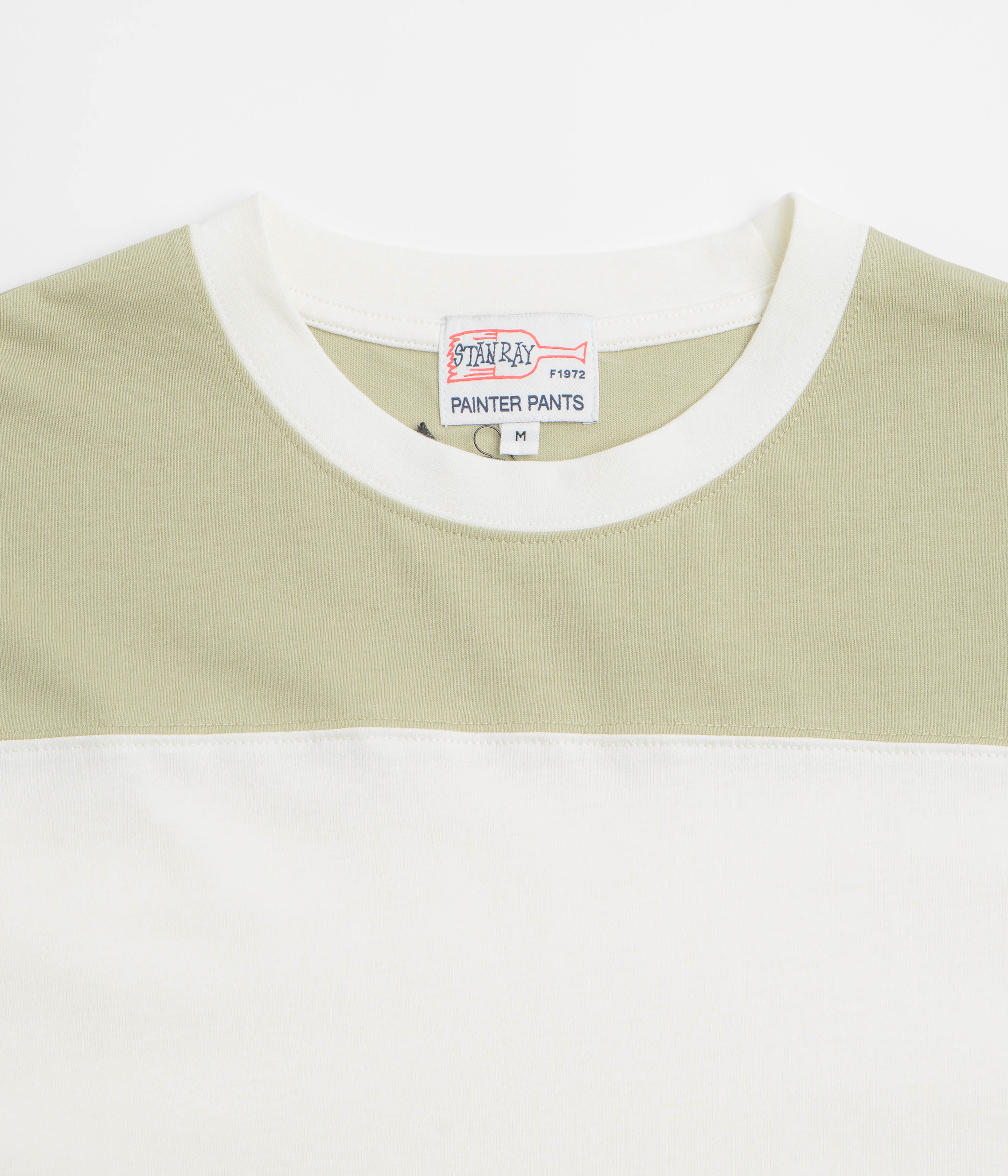 Stan Ray 3/4 Football T-Shirt - Eucalyptus - Image 2
