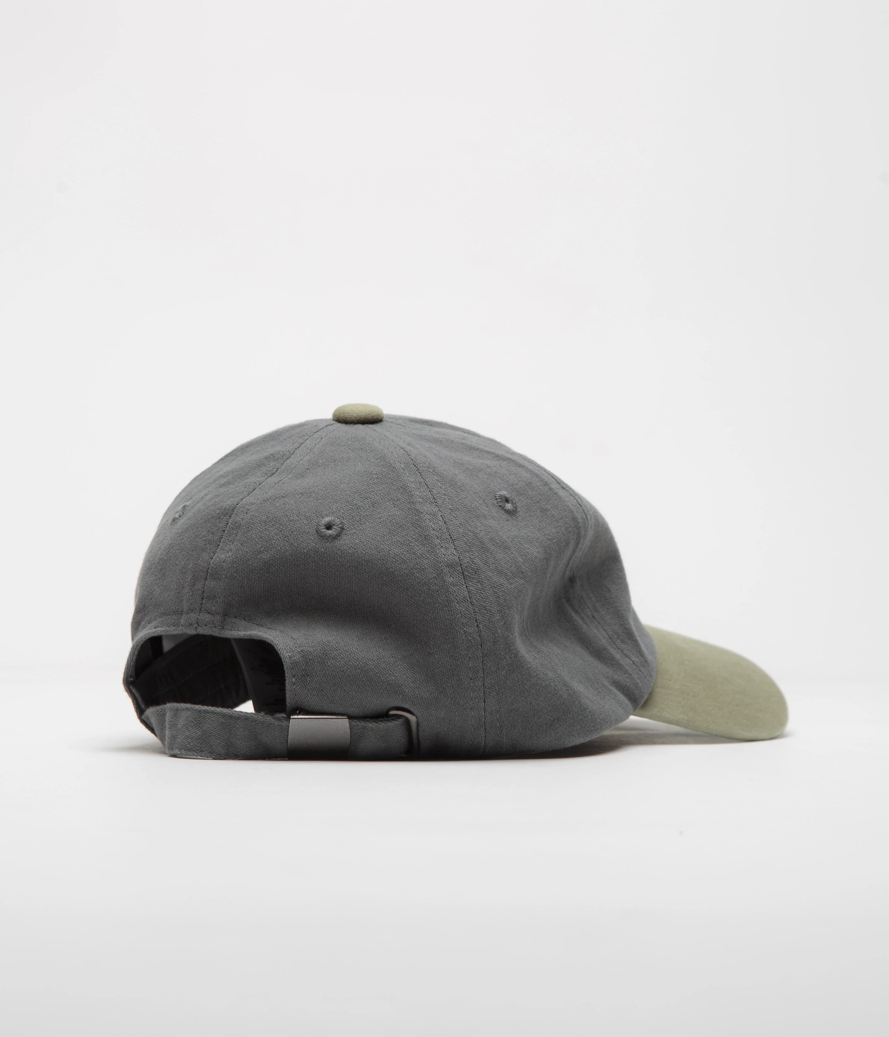 Stan Ray Ball Cap - Washed Black / Olive - Image 3
