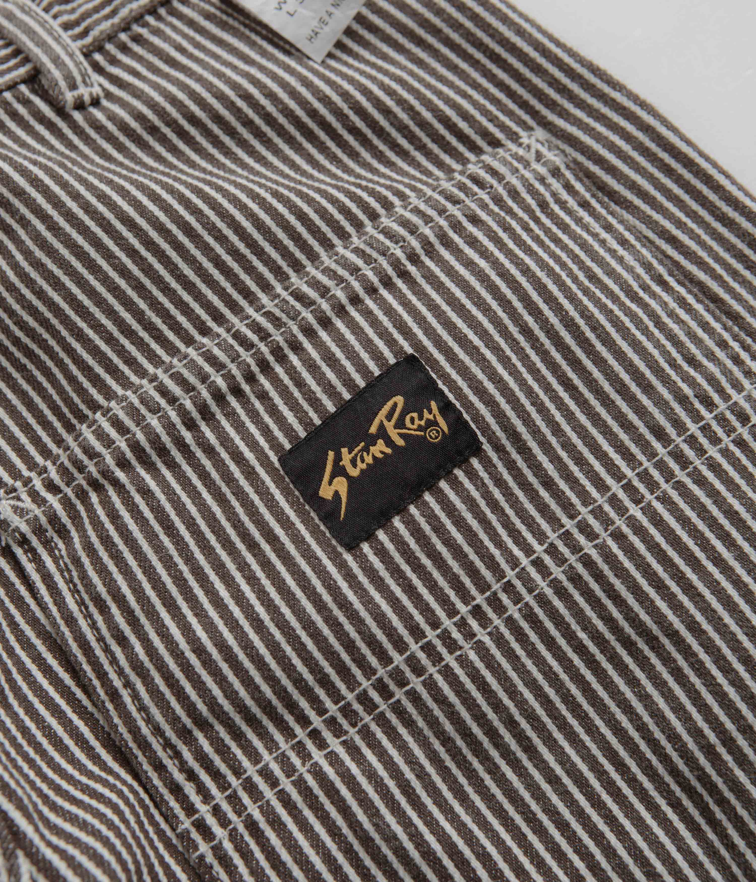 Stan Ray Big Job Painter Pants - Black Stone Hickory - Image 7
