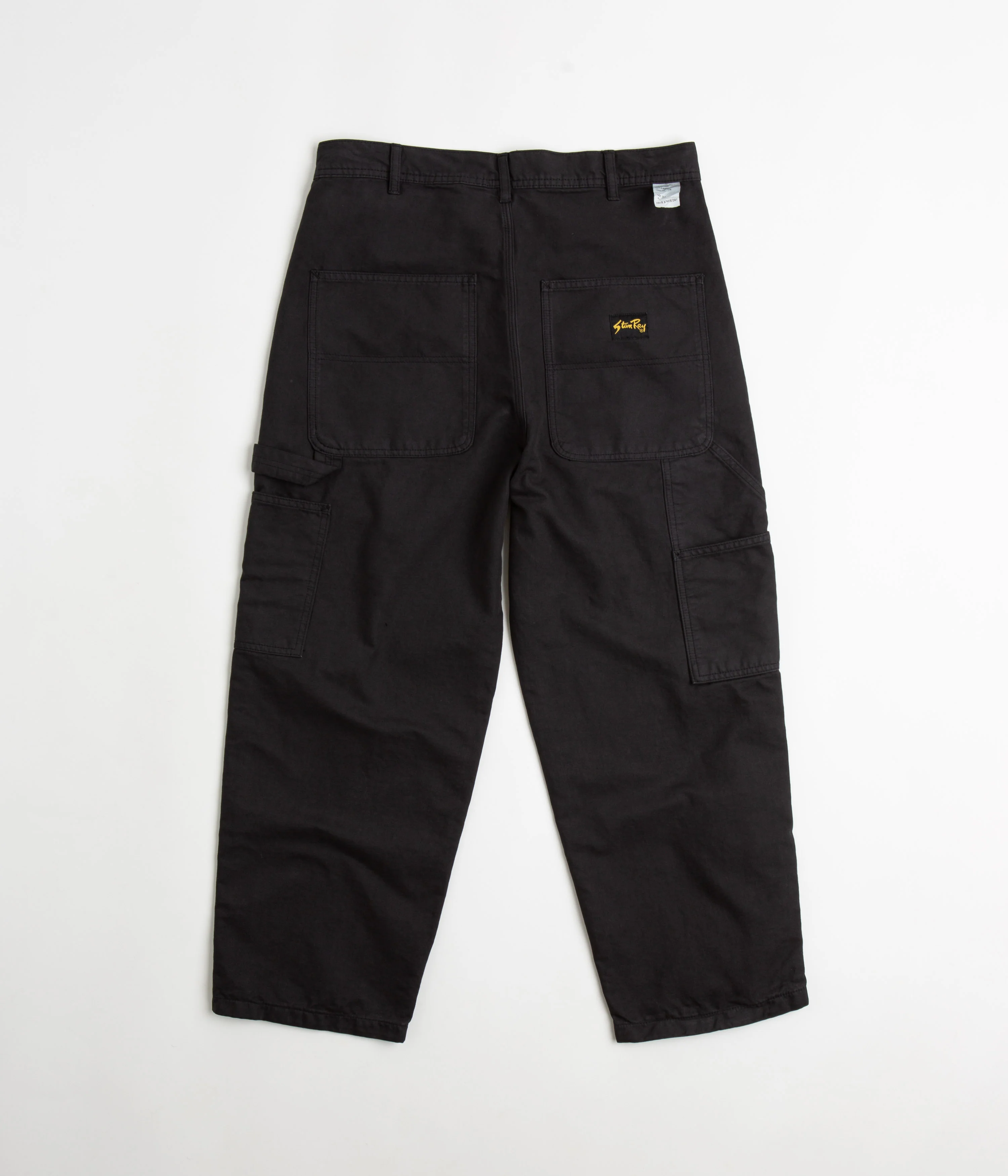 Stan Ray Big Job Painter Pants - Black Twill - Image 3