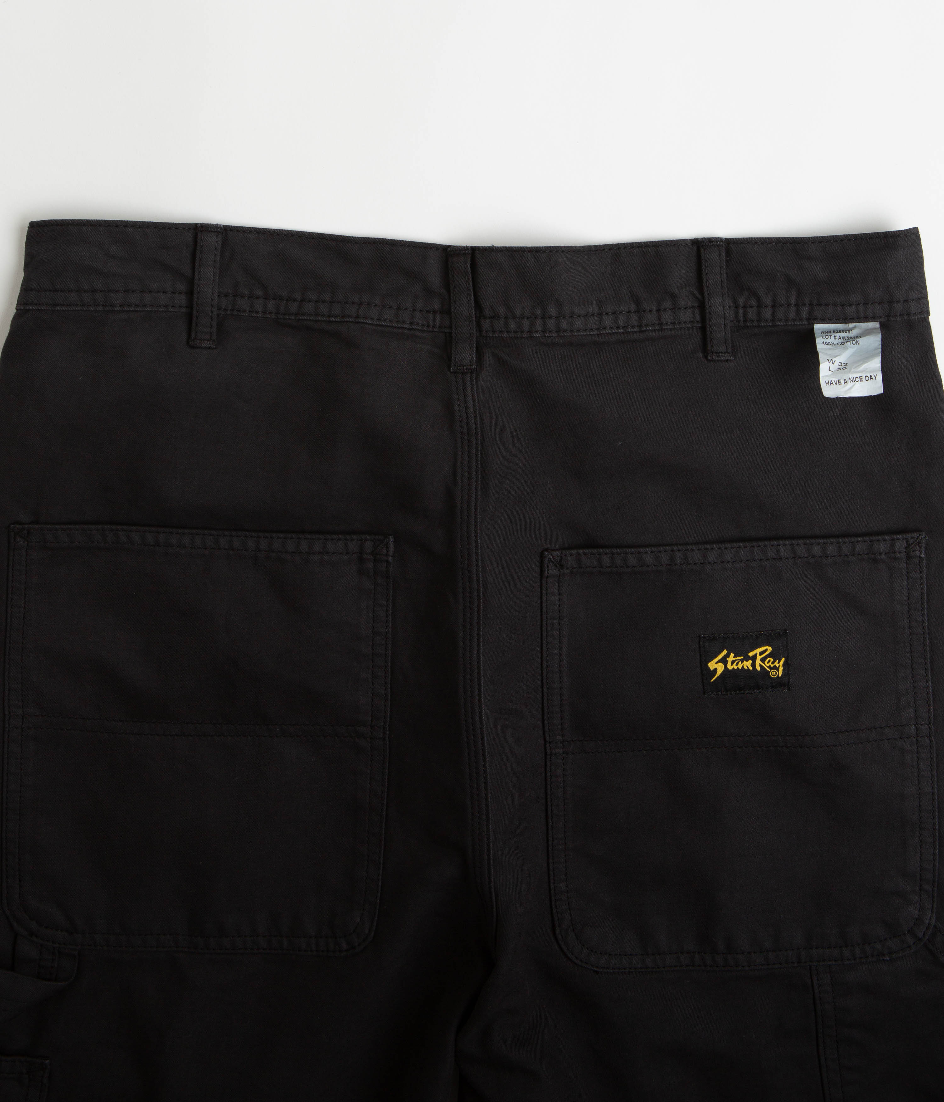 Stan Ray Big Job Painter Pants - Black Twill - Image 6