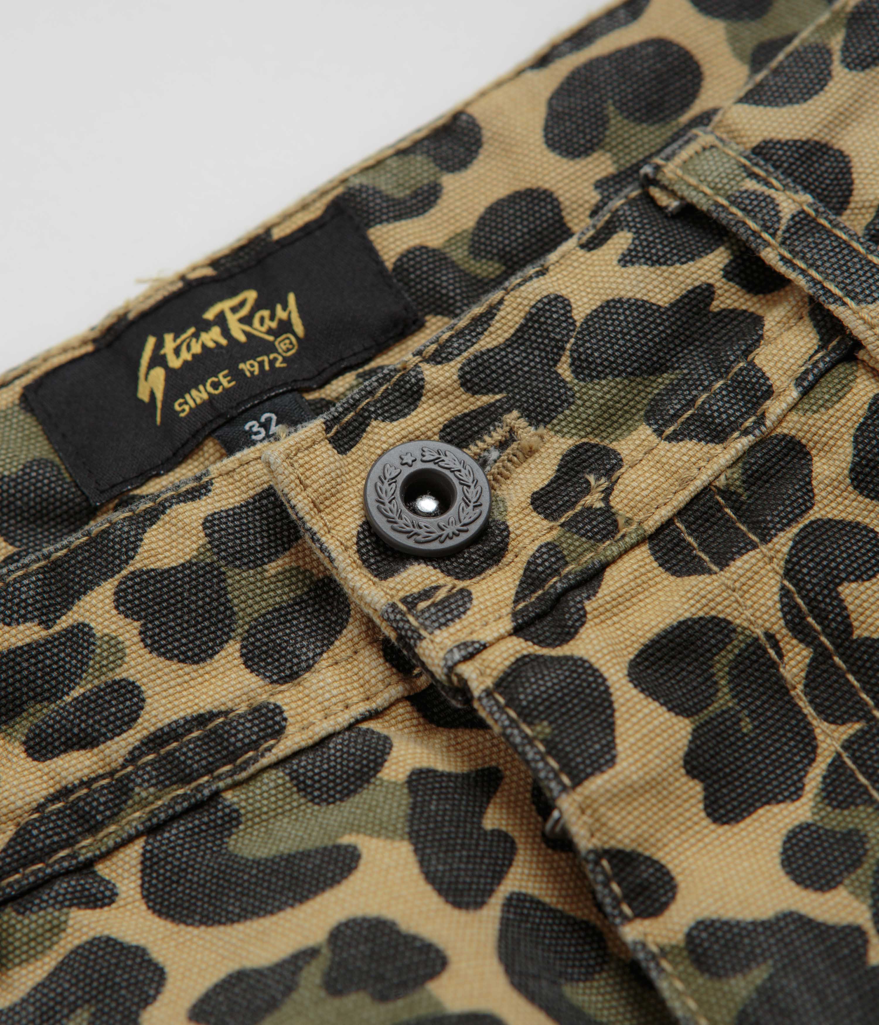 Stan Ray Big Job Painter Pants - Leopard Camo - Image 5