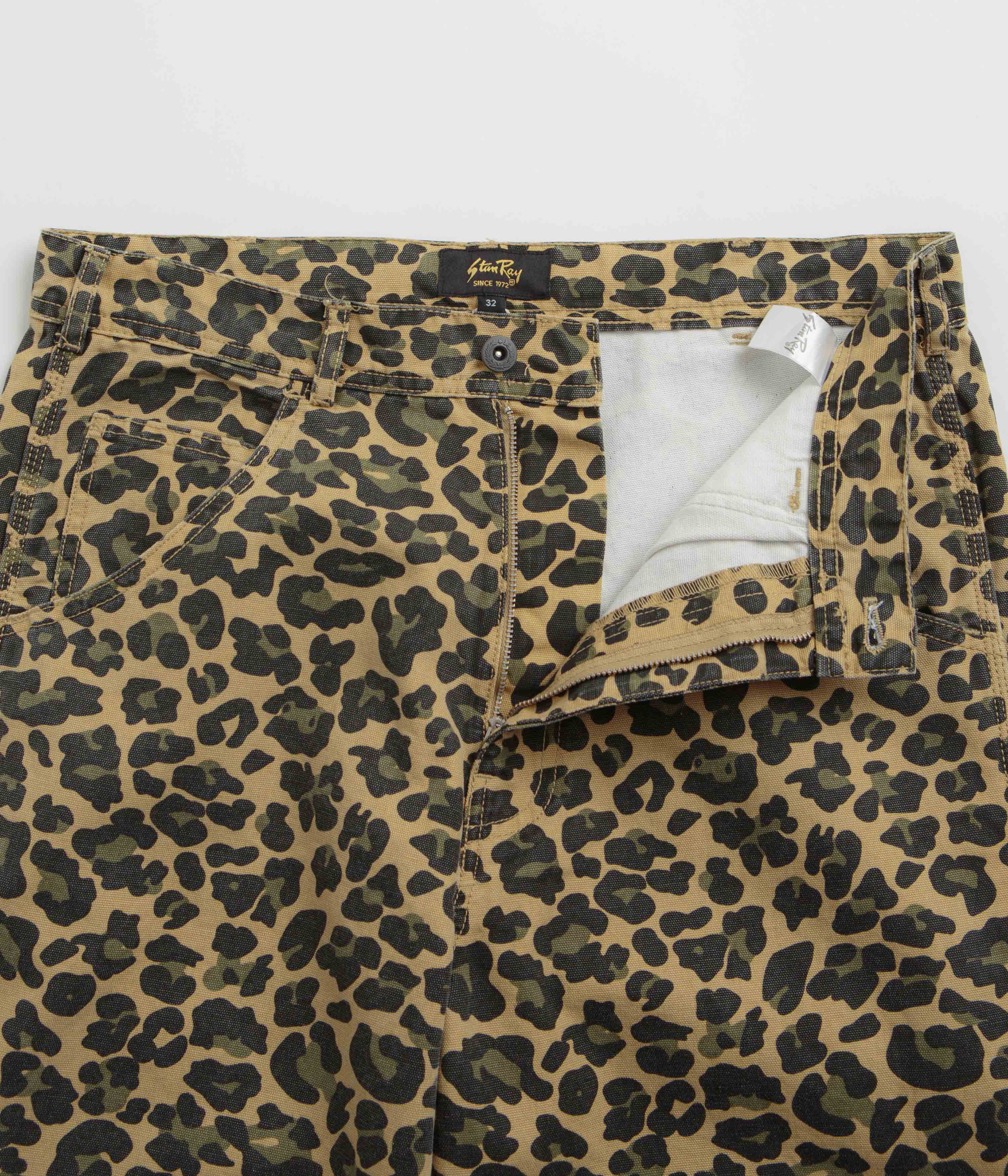 Stan Ray Big Job Painter Pants - Leopard Camo - Image 6
