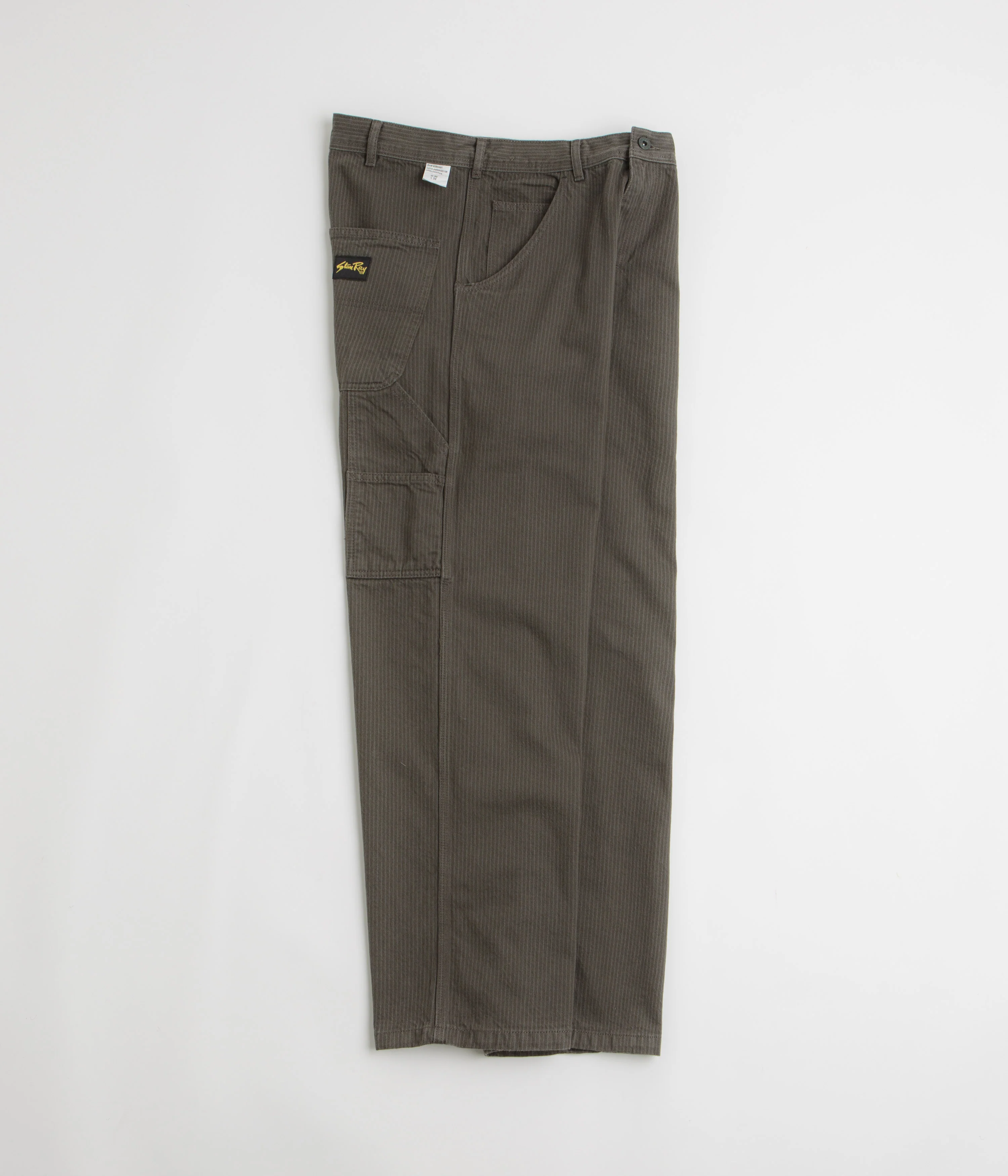 Stan Ray Big Job Painter Pants - Overdyed Black Hickory - Image 2