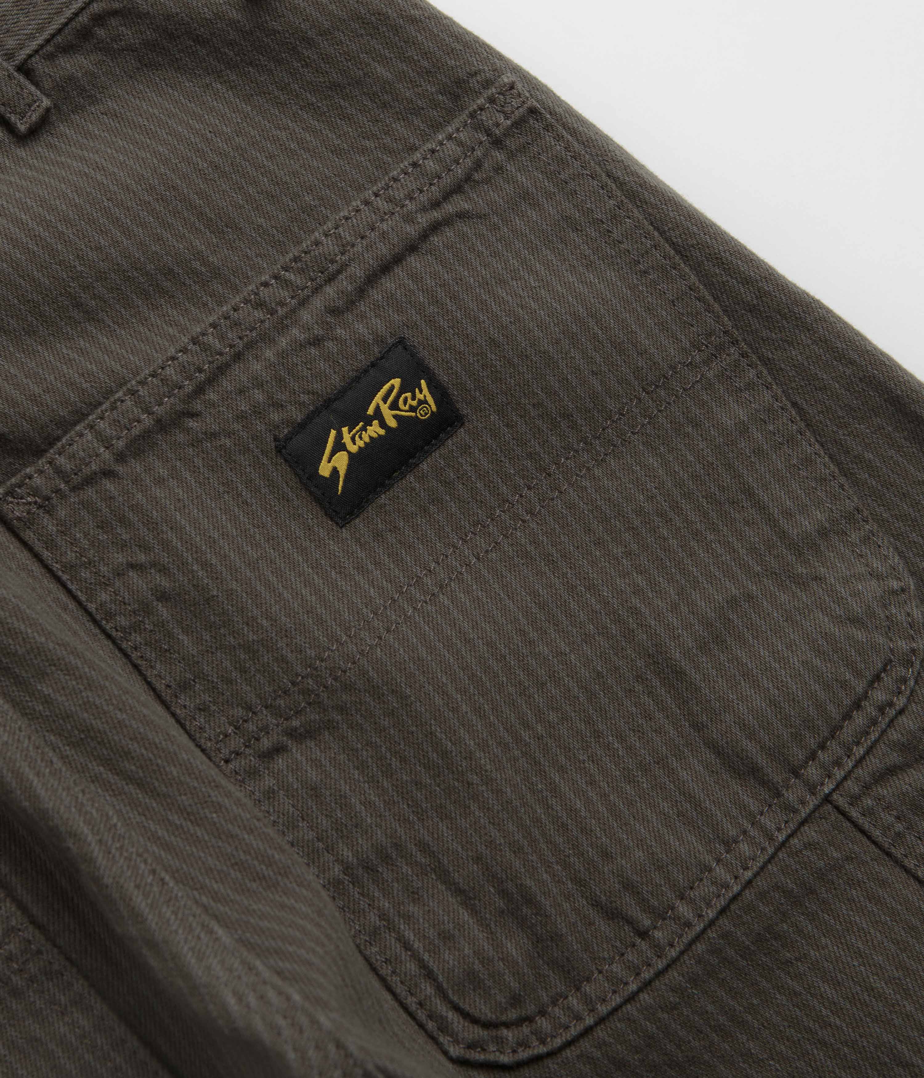 Stan Ray Big Job Painter Pants - Overdyed Black Hickory - Image 8