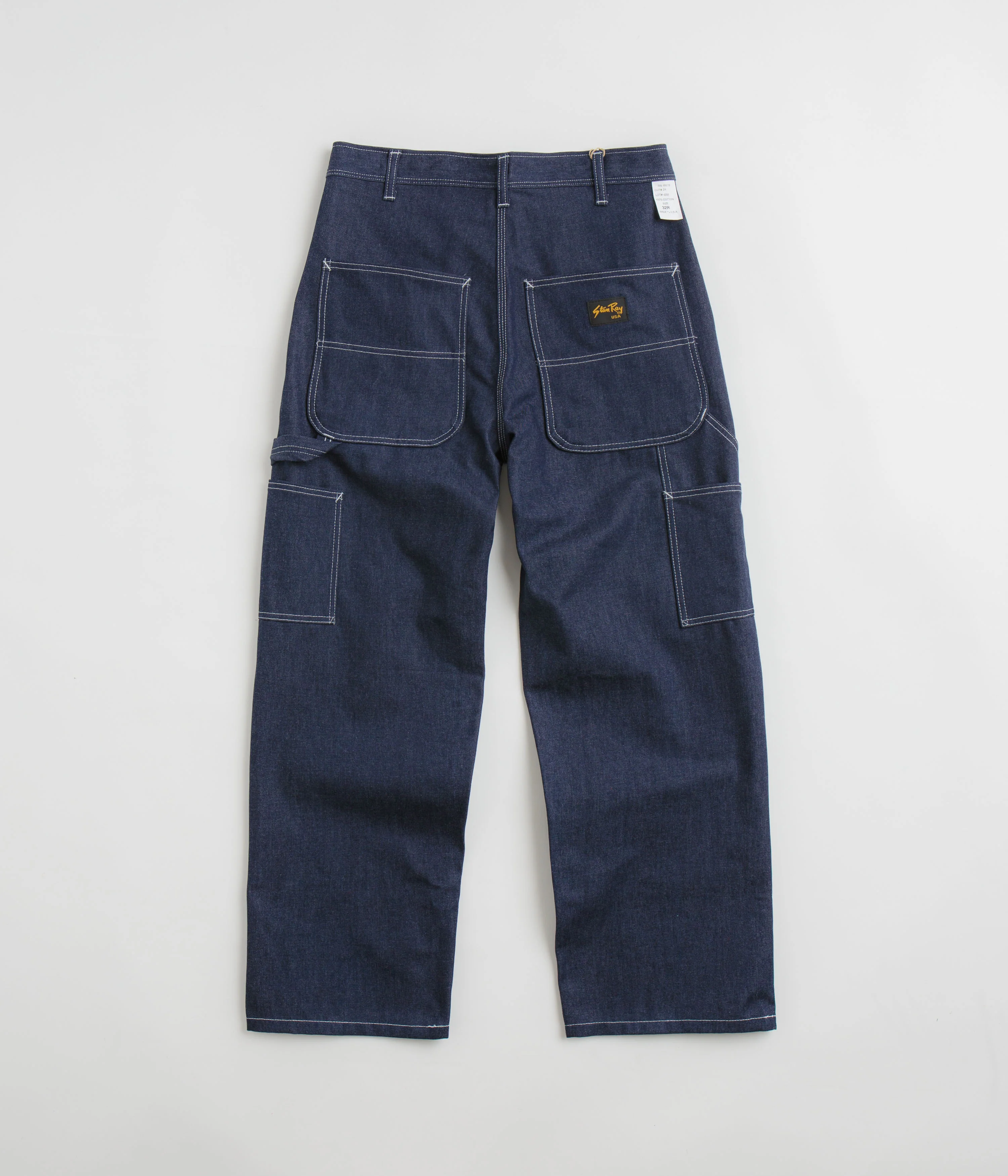 Stan Ray Big Job Painter Pants - Raw Denim - Image 3