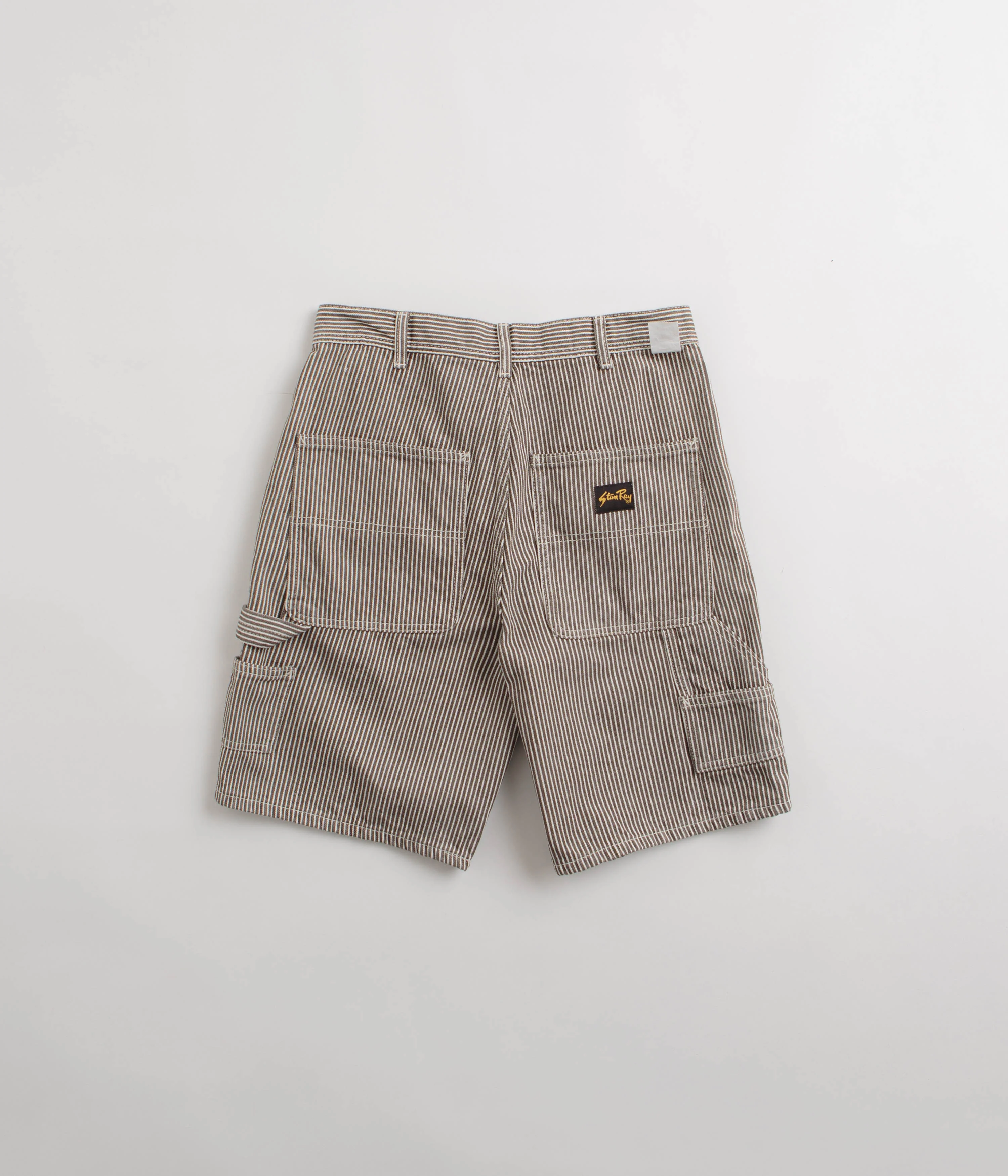 Stan Ray Big Job Shorts - Black Stone Hickory - Image 3