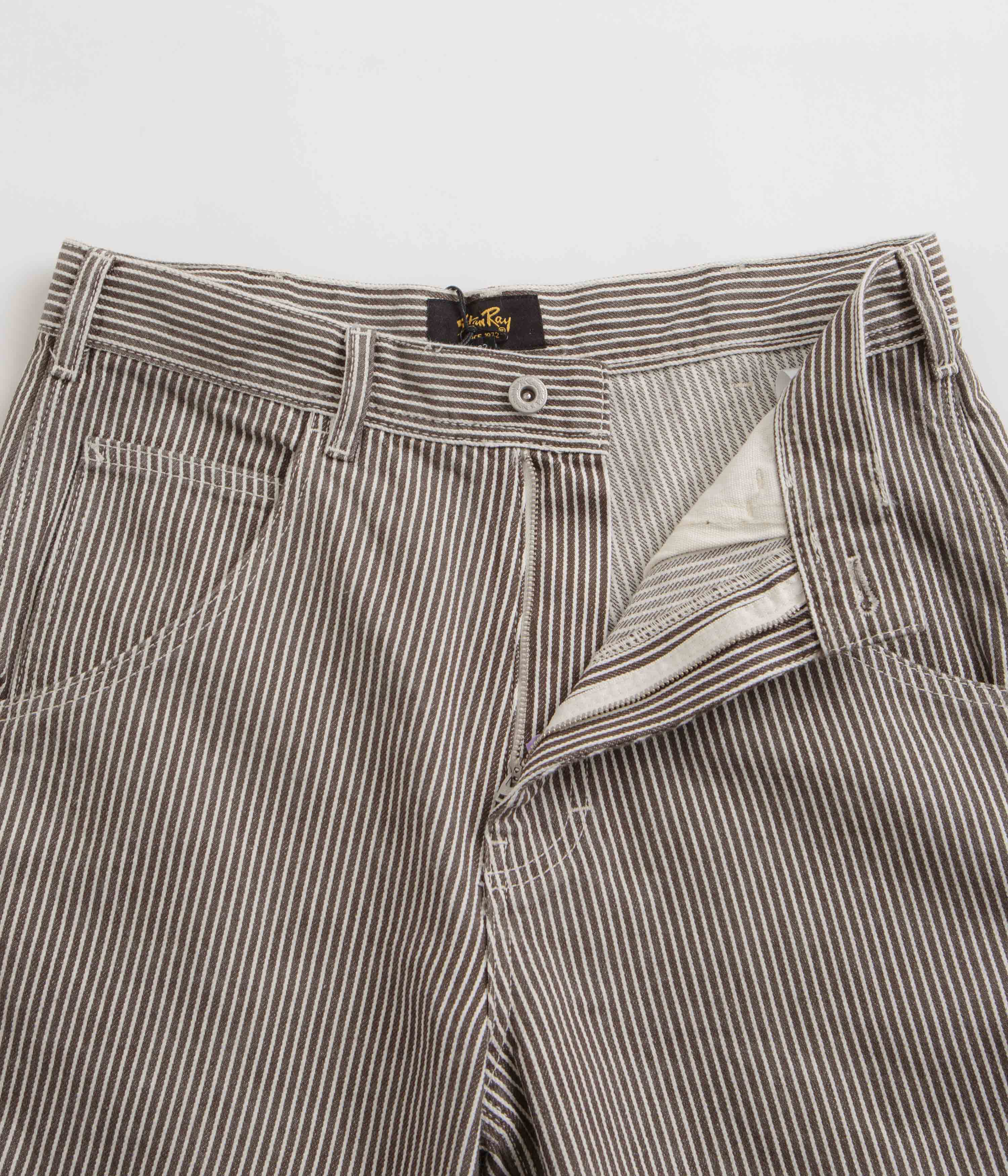 Stan Ray Big Job Shorts - Black Stone Hickory - Image 6