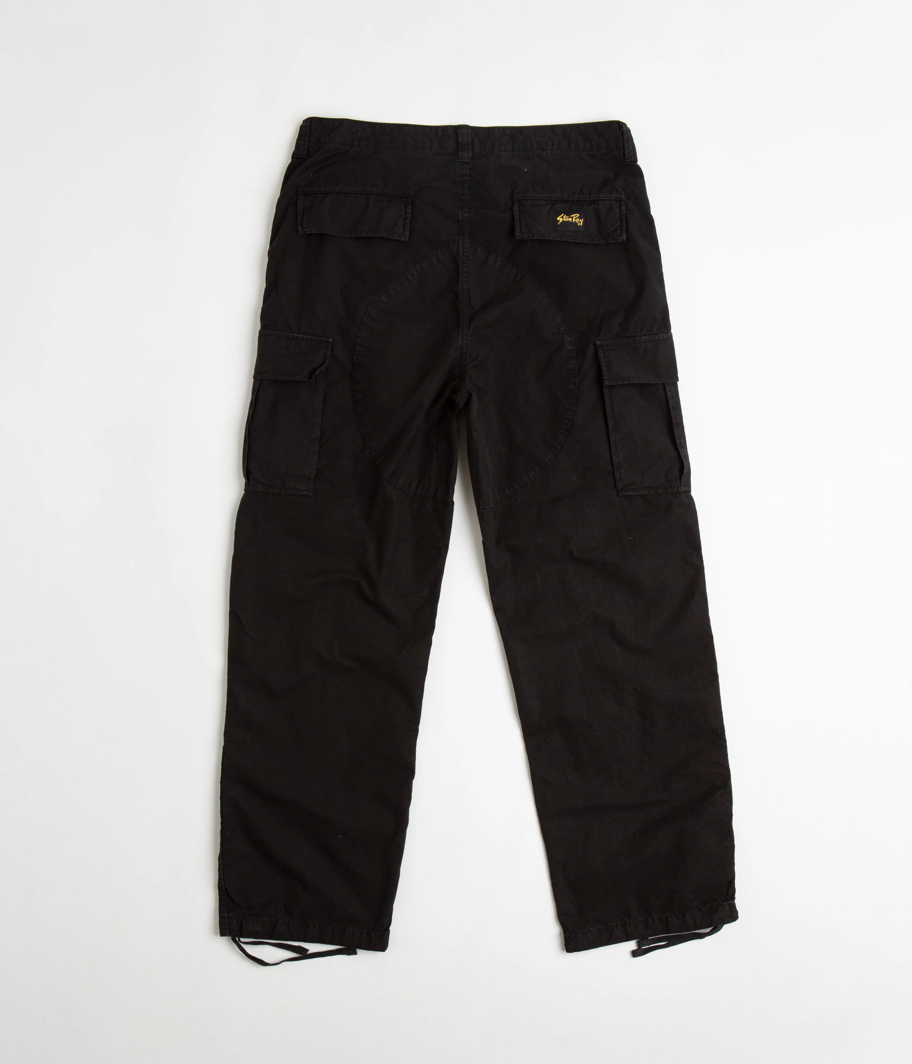 Stan Ray Cargo Pants - Black Ripstop - Image 3