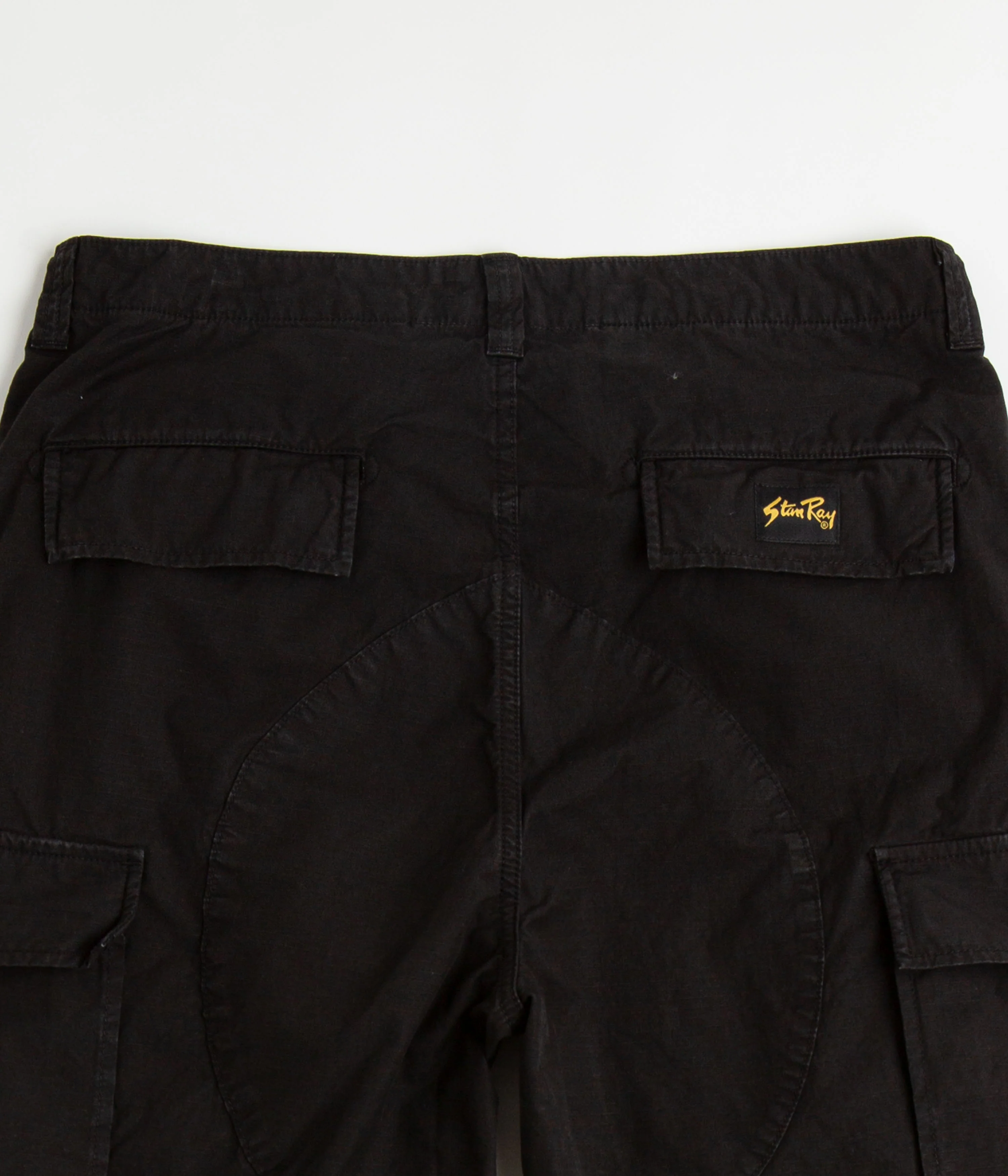 Stan Ray Cargo Pants - Black Ripstop - Image 6