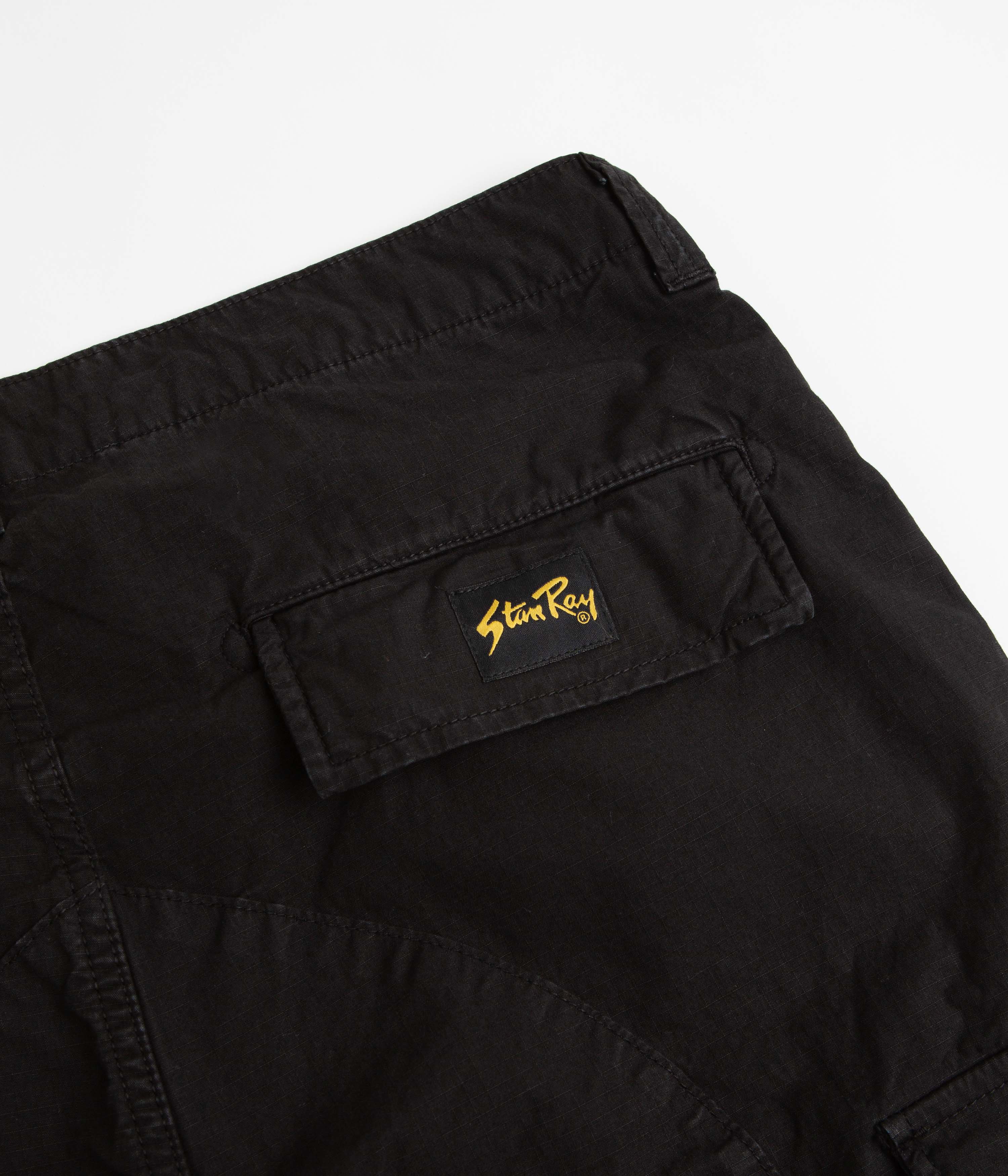 Stan Ray Cargo Pants - Black Ripstop - Image 7