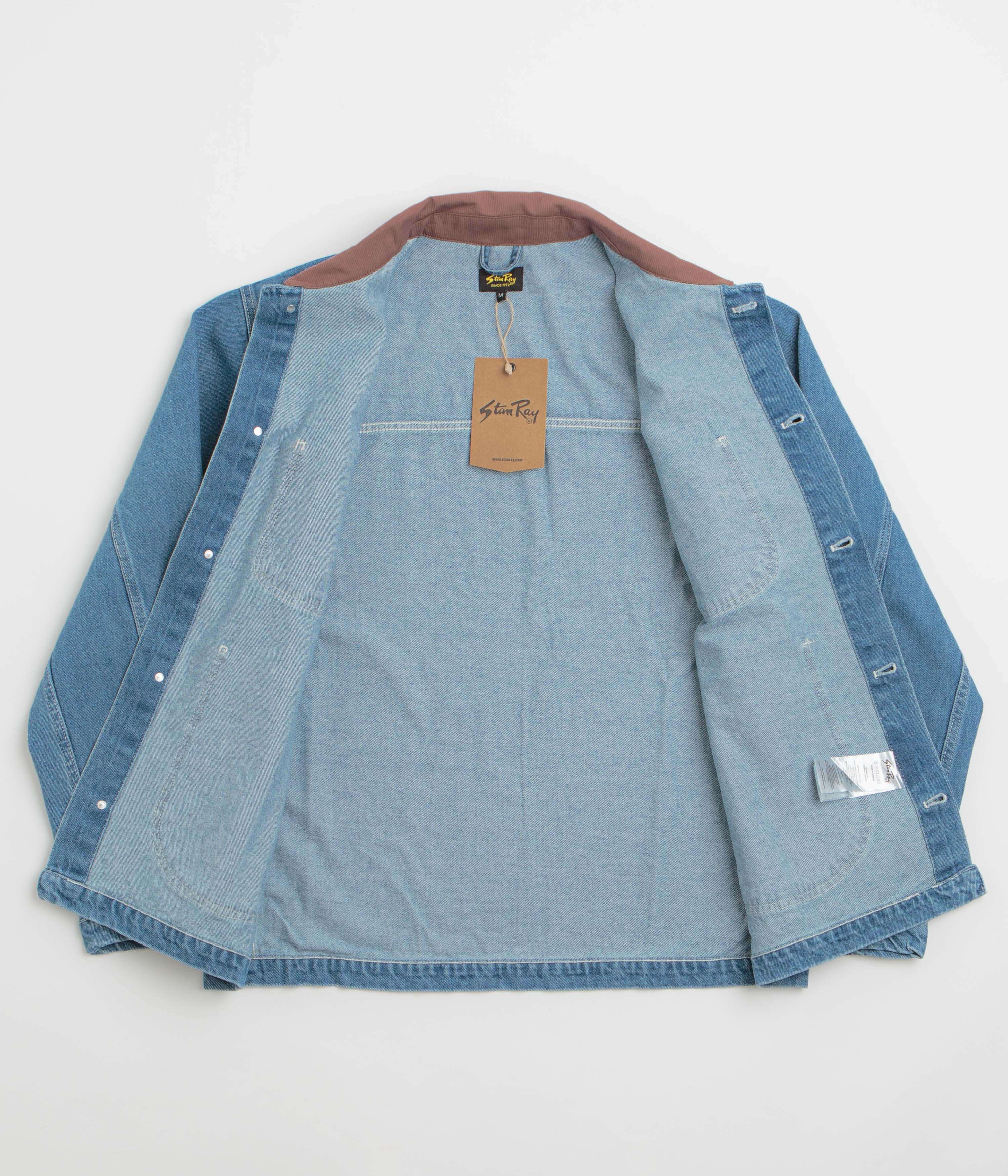 Stan Ray Coverall Jacket - 70'S Stone Denim - Image 2