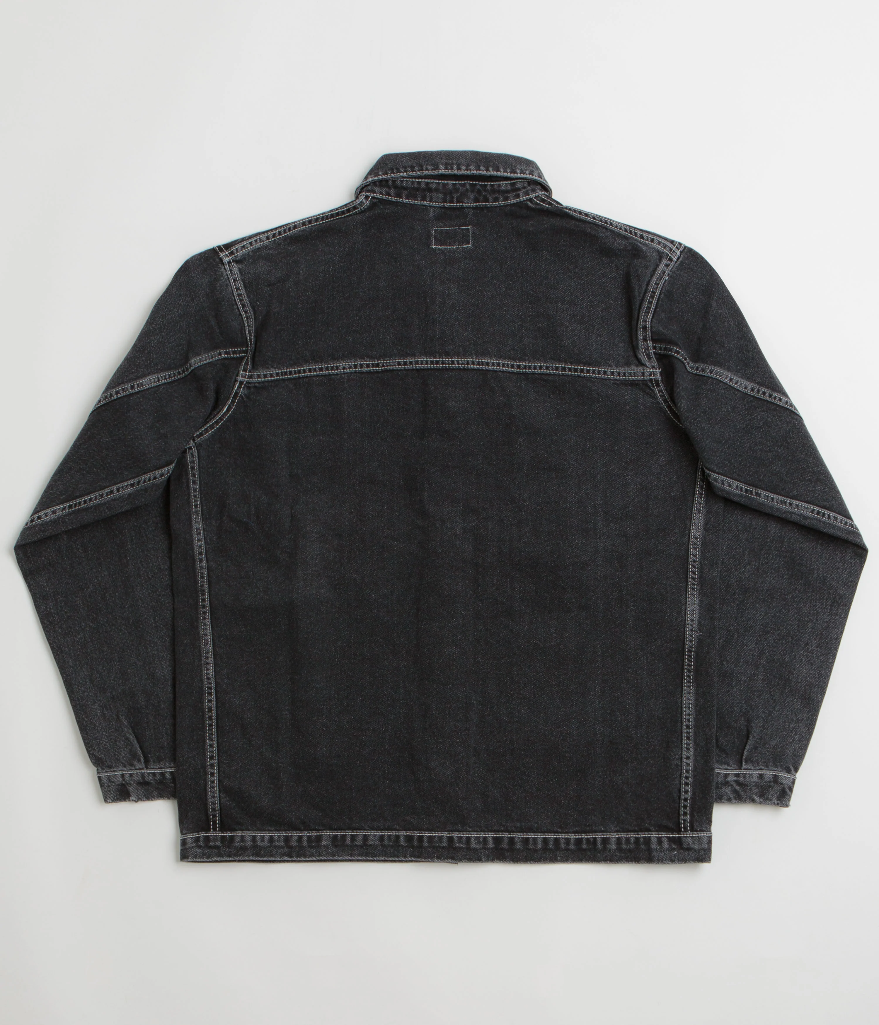 Stan Ray Coverall Jacket - Stonewashed Black Denim - Image 3