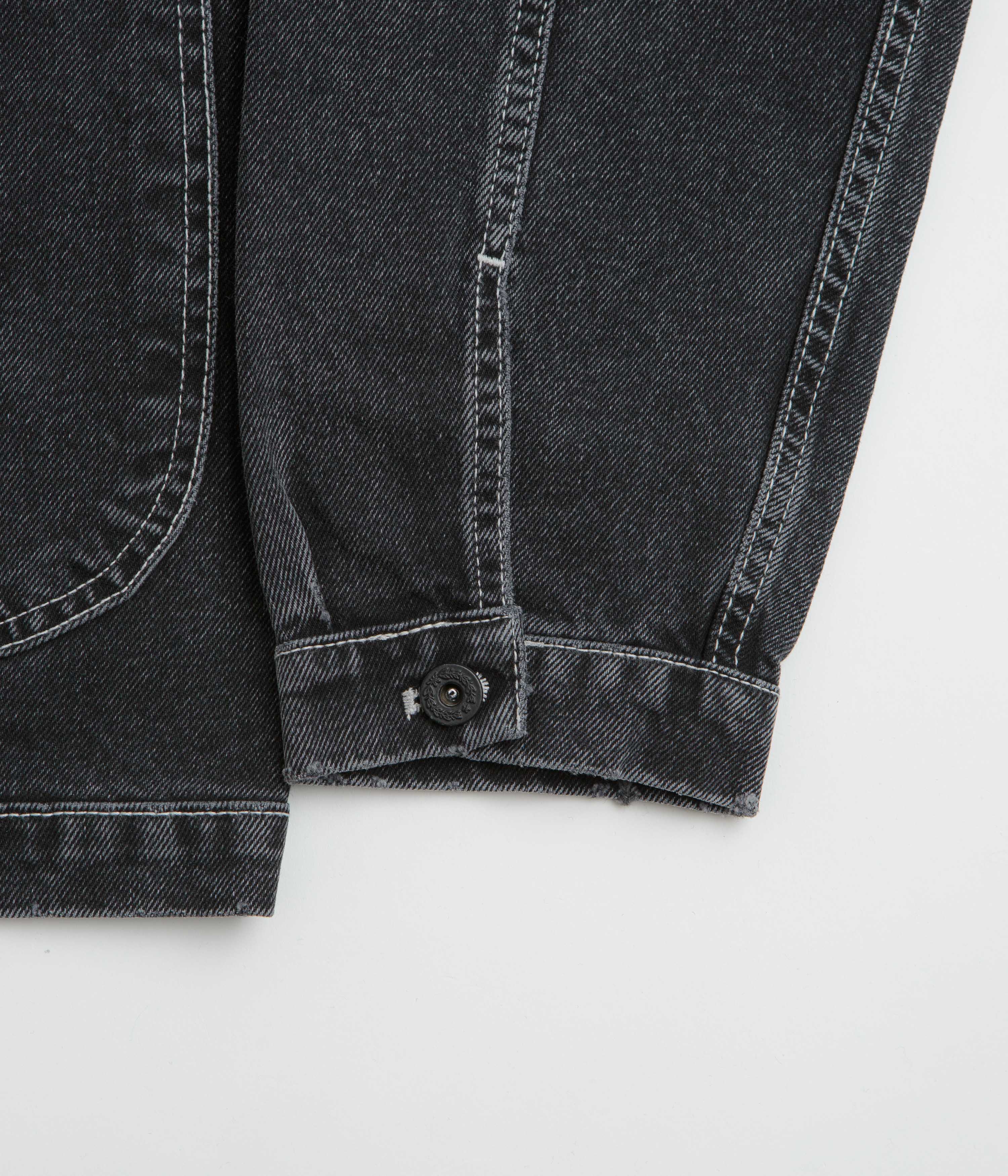 Stan Ray Coverall Jacket - Stonewashed Black Denim - Image 6