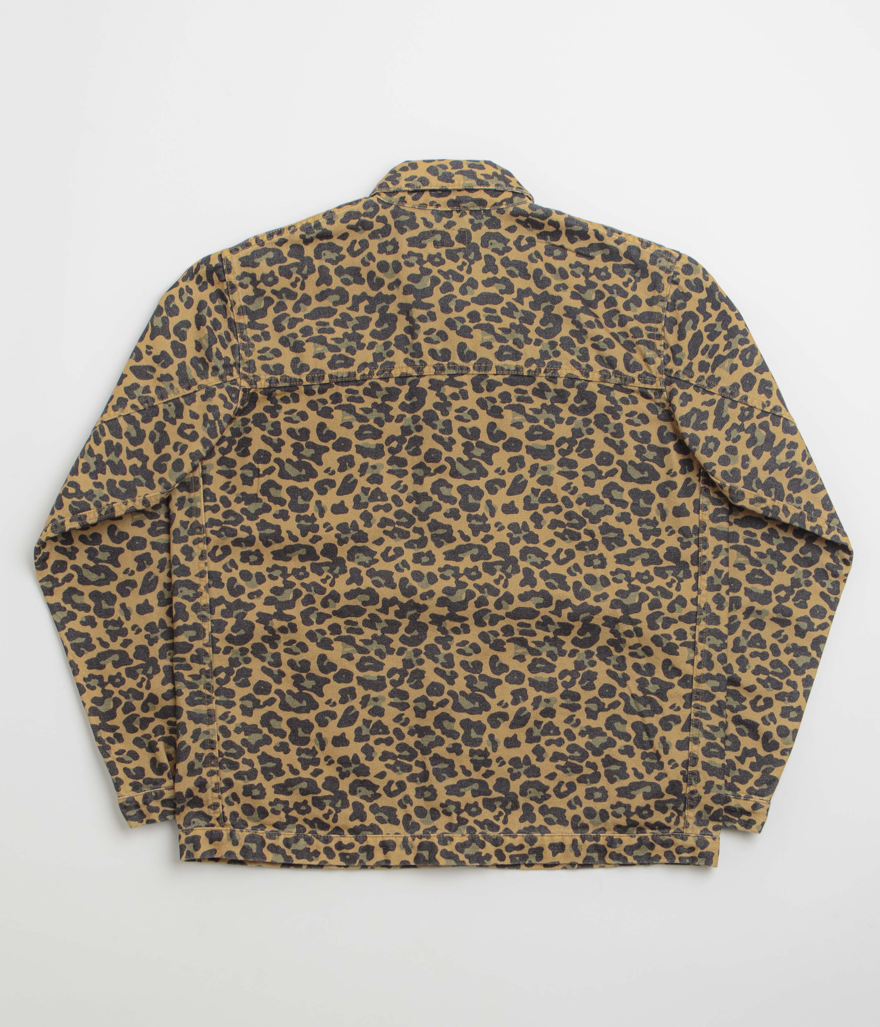 Stan Ray Coverall Jacket - Washed Leopard Camo Duck - Image 3