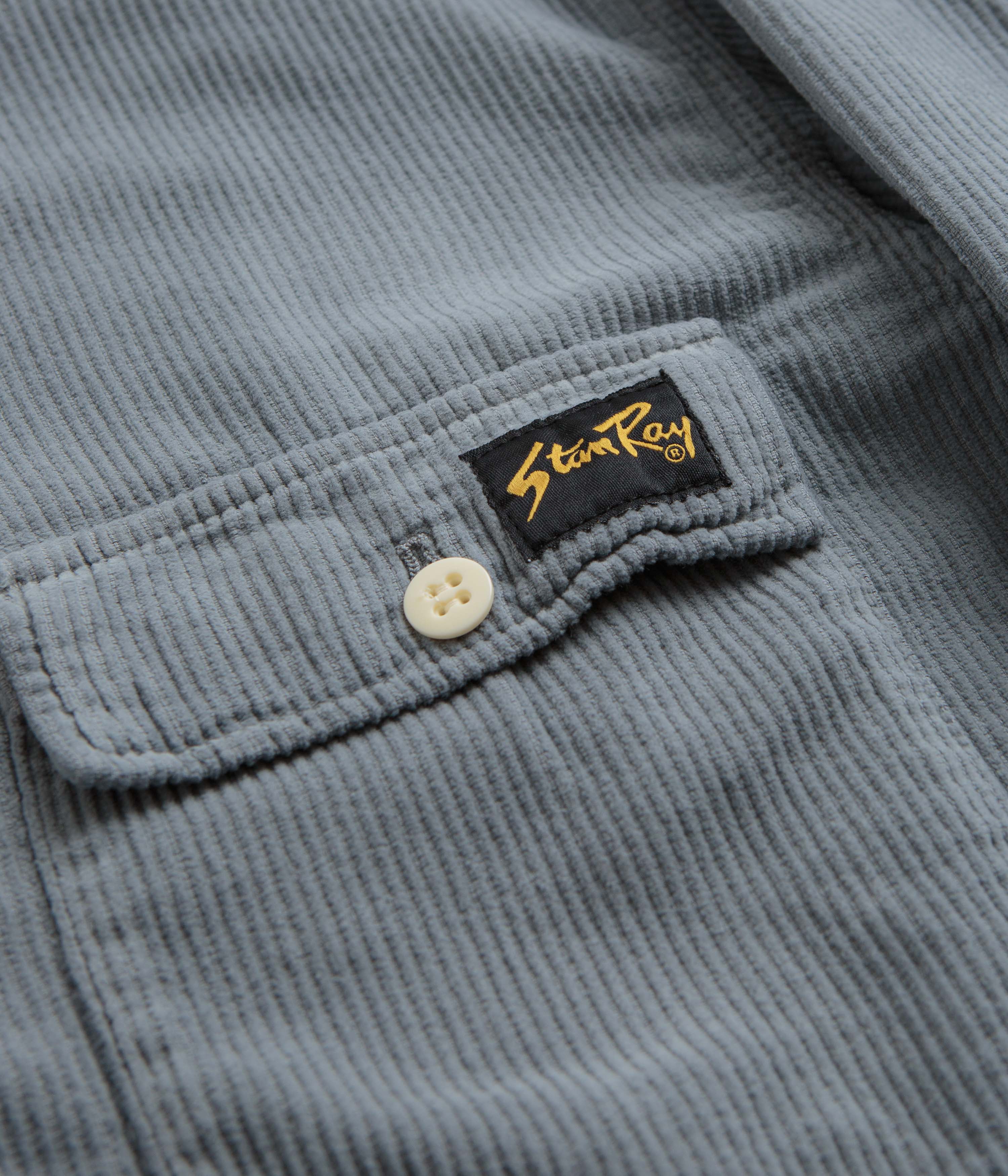 Stan Ray CPO Shirt - Battle Grey Cord - Image 3