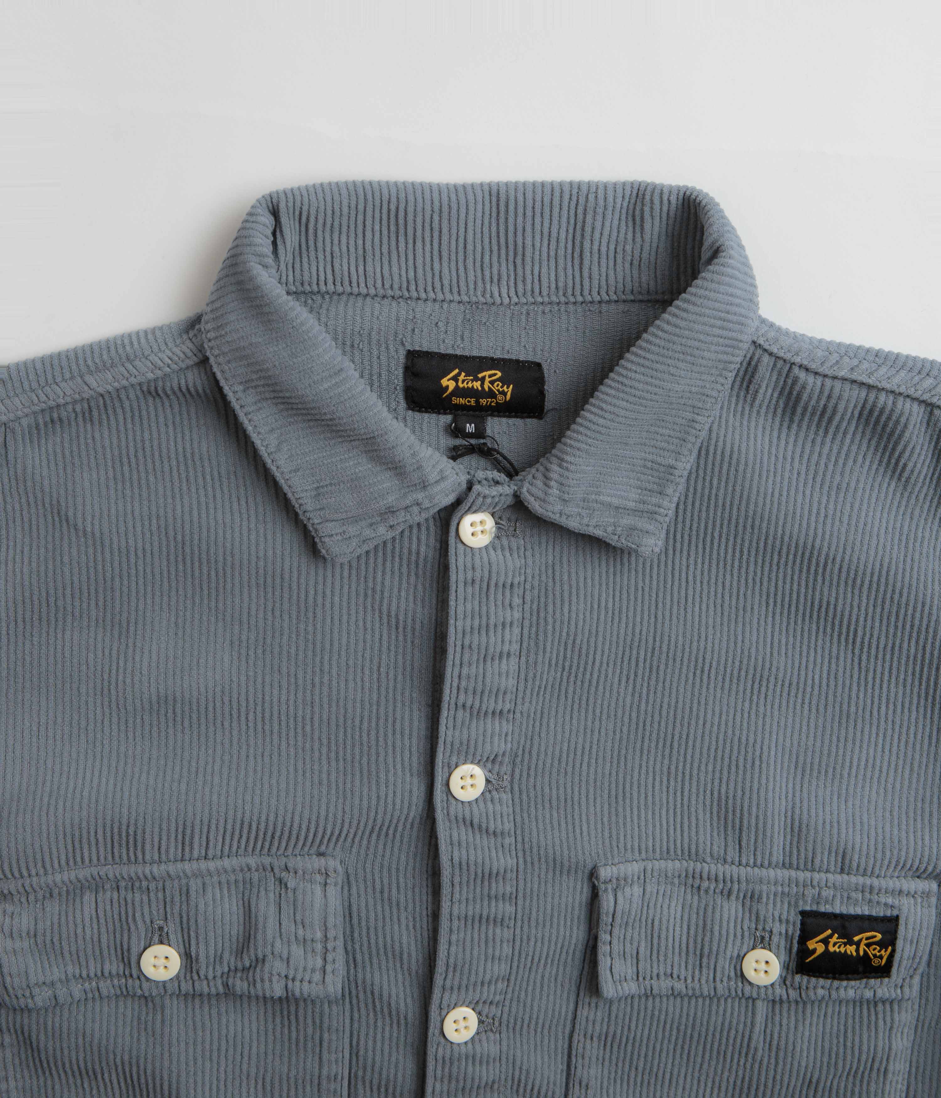 Stan Ray CPO Shirt - Battle Grey Cord - Image 4