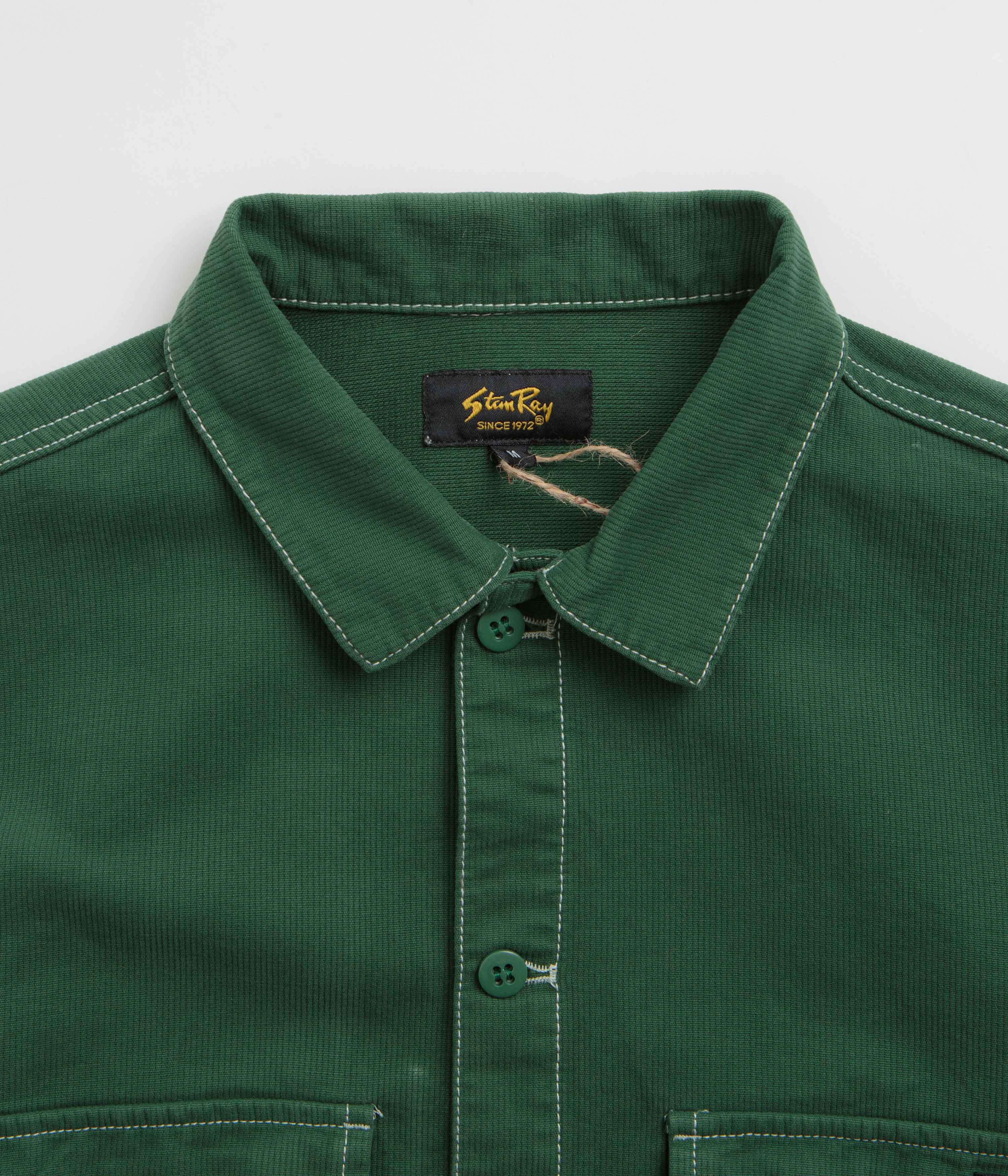 Stan Ray CPO Shirt - Racing Green Bedford Cord - Image 4